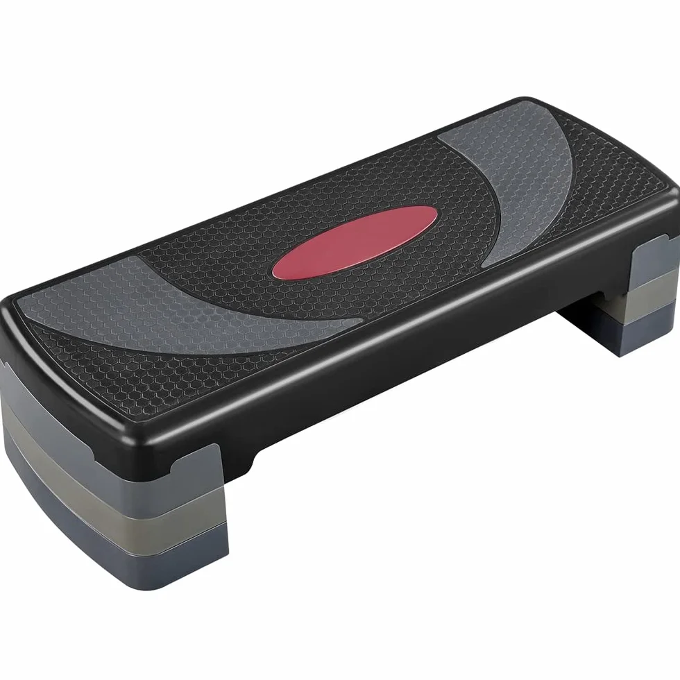 Stepper de Fitness Réglable 79,5 x 30 x 20cm 3 Hauteurs Abician