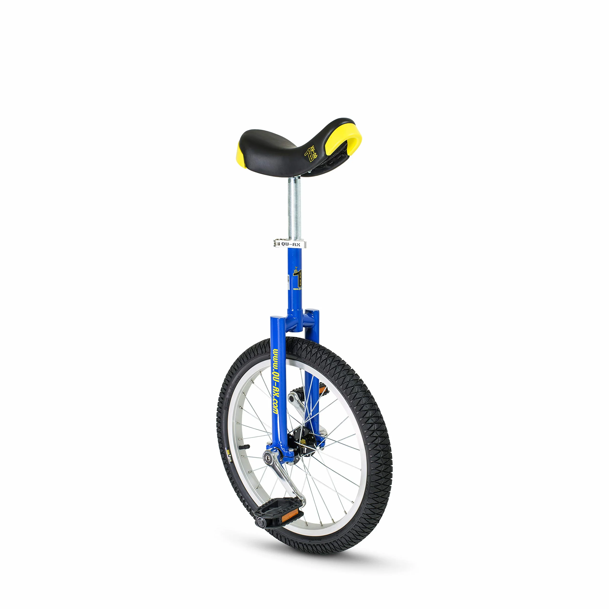 QU-AX MONOCICLO LUXUS 18" LLANTA ALUMINIO CUBIERTA Negra Azul