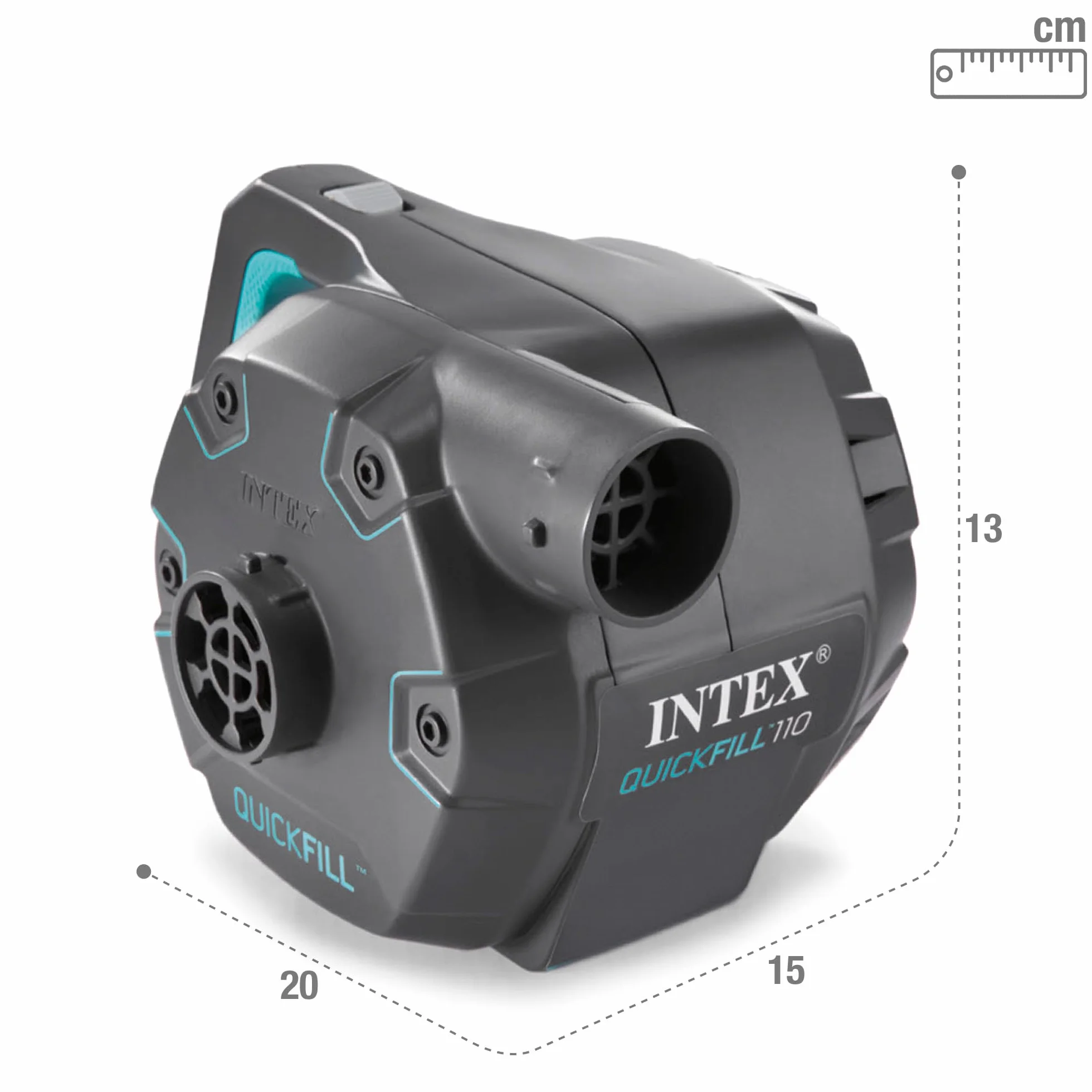 Intex Gonfleur Électrique 220-240 V Poignée Ergonomique