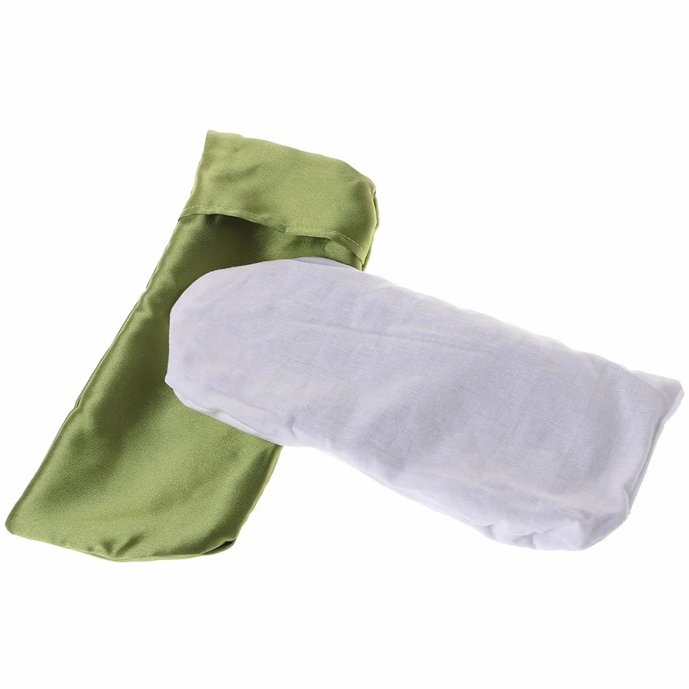 Masque Aromathérapie Coussin pour les yeux de yoga Soie Cassia Graine de Lavande Massage Relaxation