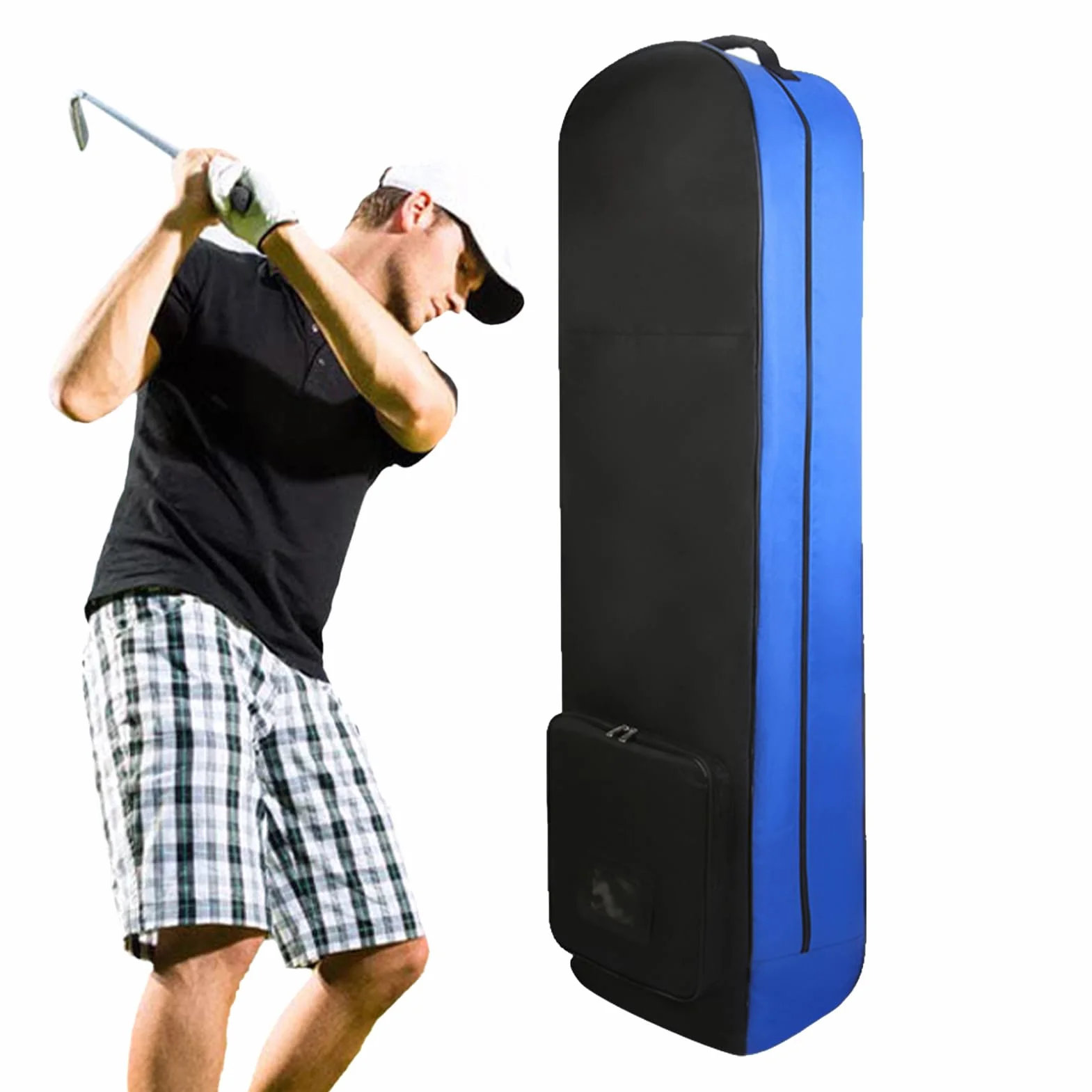 Sac de Voyage de Golf avec Roulettes, Housse de Protection étanche Pliable