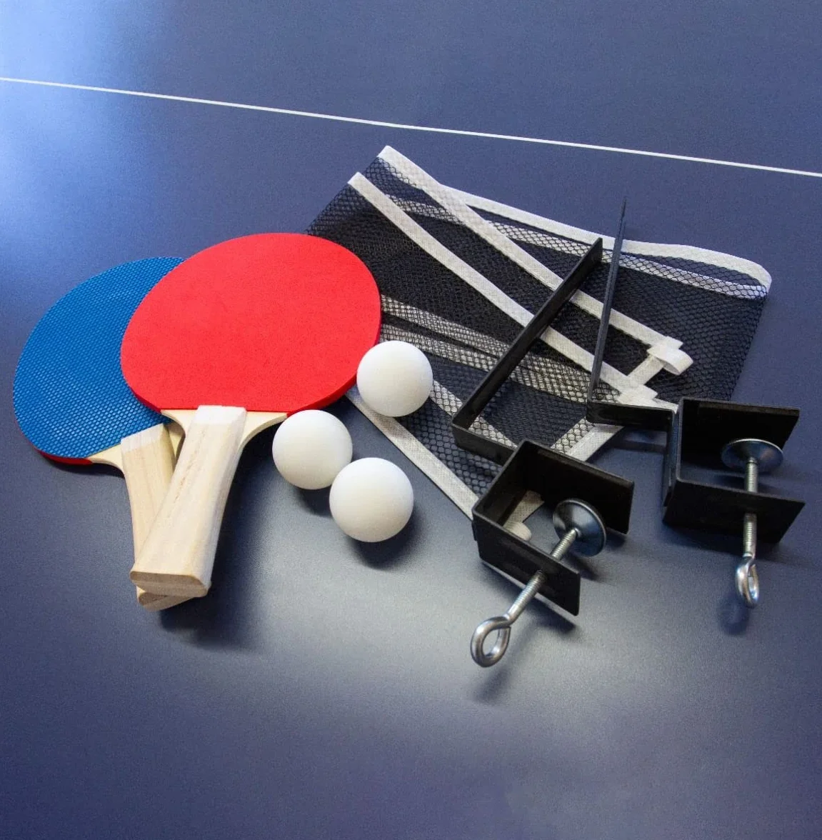 Table de Pingpong Tennis de Table pliable en Fer 180cm x 100cm Extérieur Intérieur