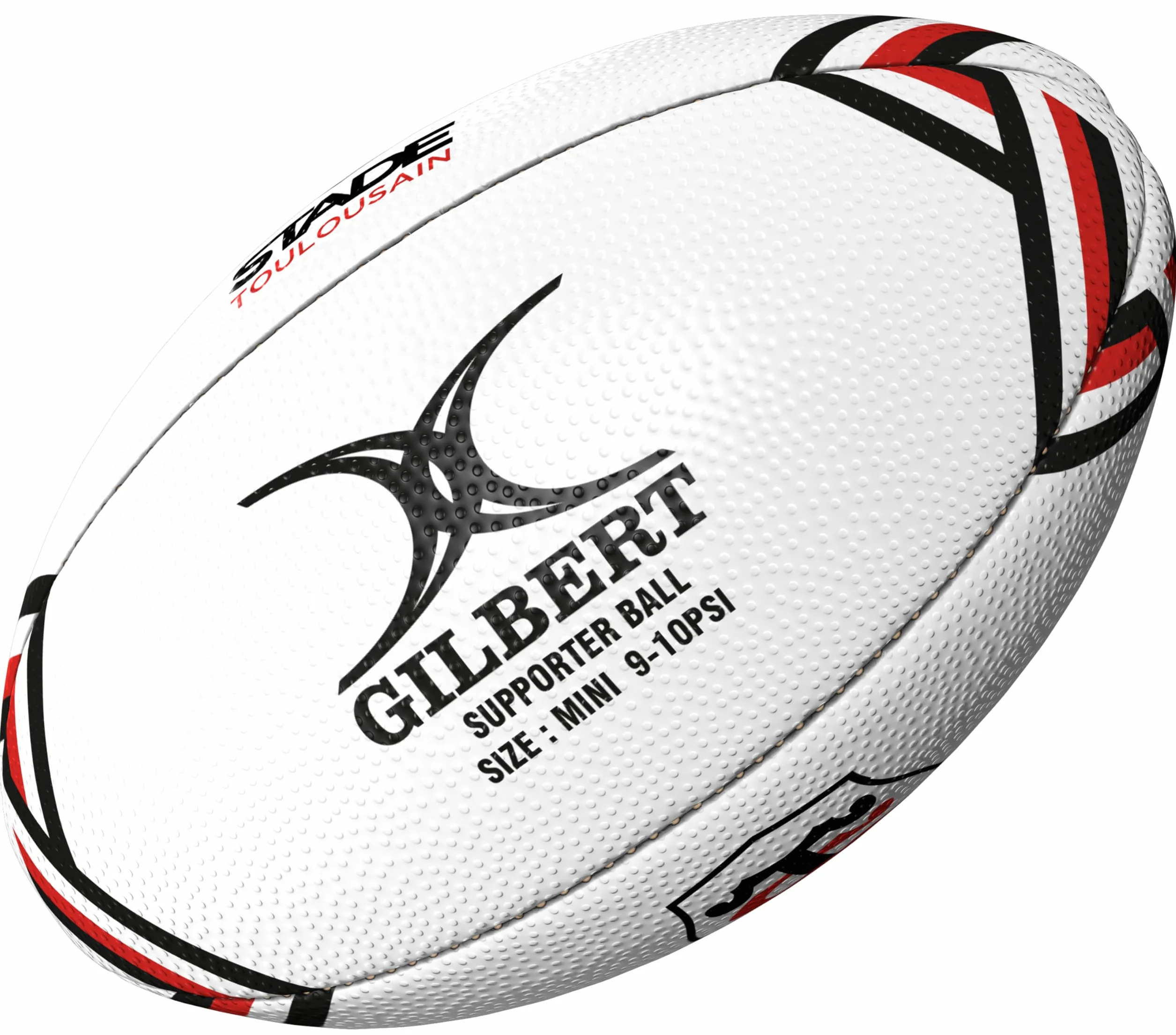 Gilbert Mini Ballon de Rugby Toulouse - Collection Officielle Stade Toulousain