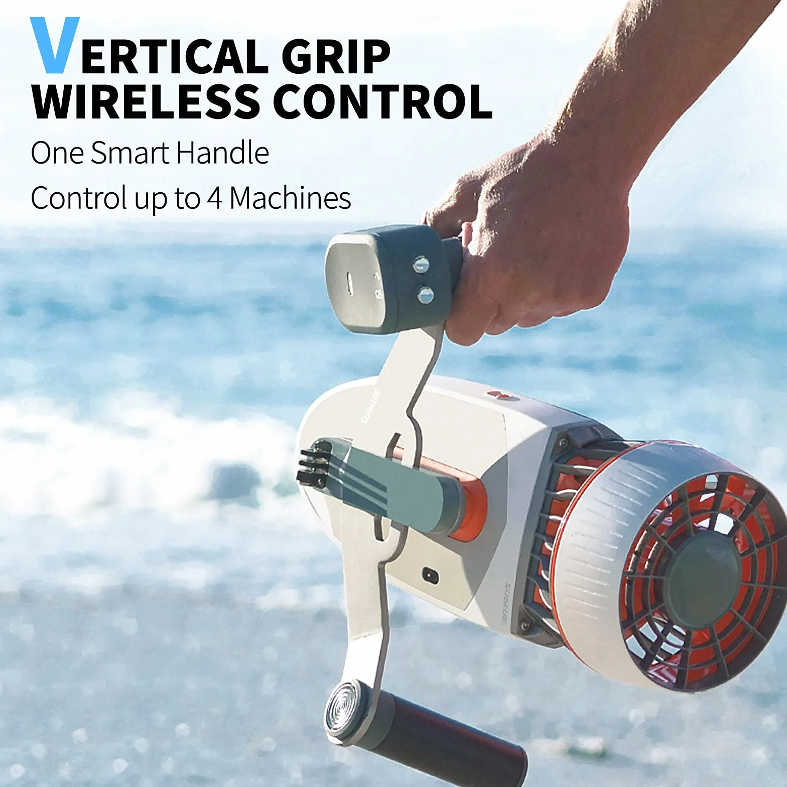 Sublue Whiteshark Tini Scooter sous-Marin avec Supports Smartphone et Caméra pour Plongée