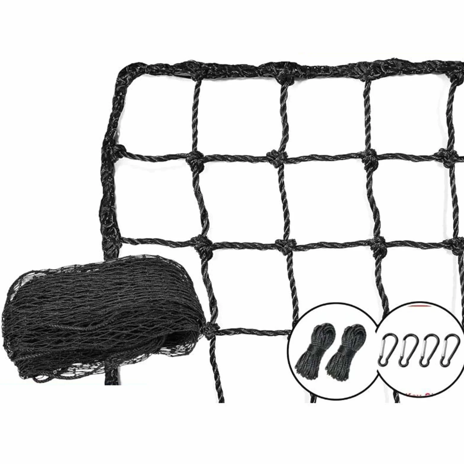 Filet de Protection pour Baseball, Softball, Sport, Hockey torsadé noué, pour Jardin pelouse extérieur