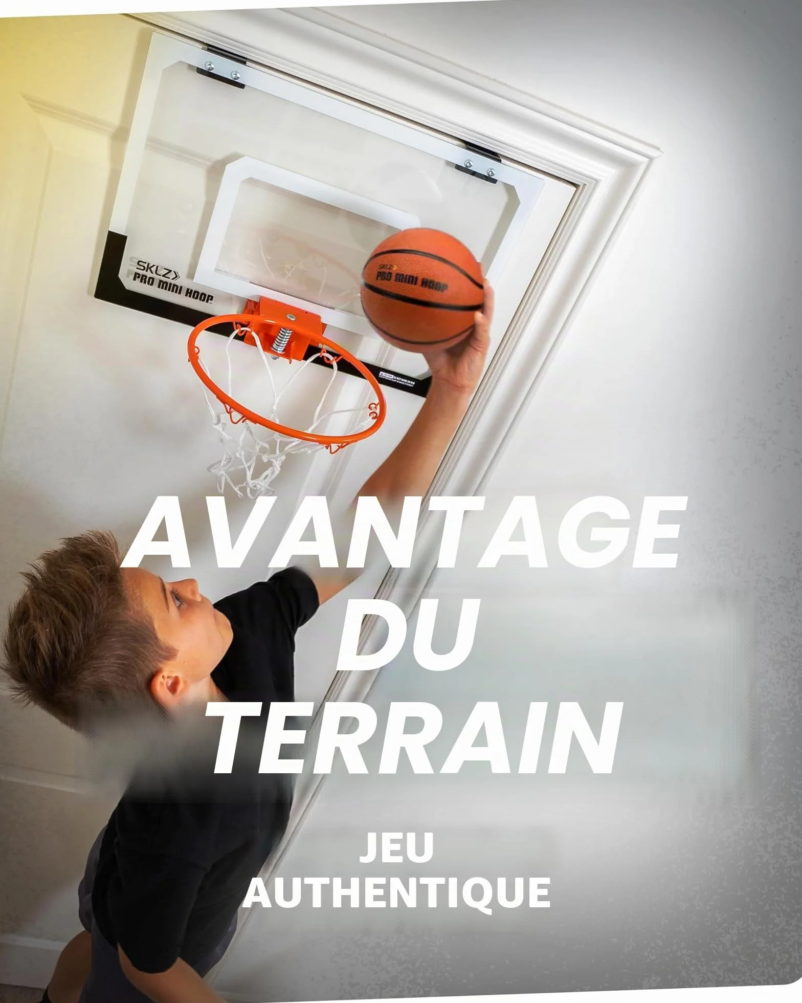 SKLZ Pro Mini Hoop - Koszykówka z Panneau Antichoc