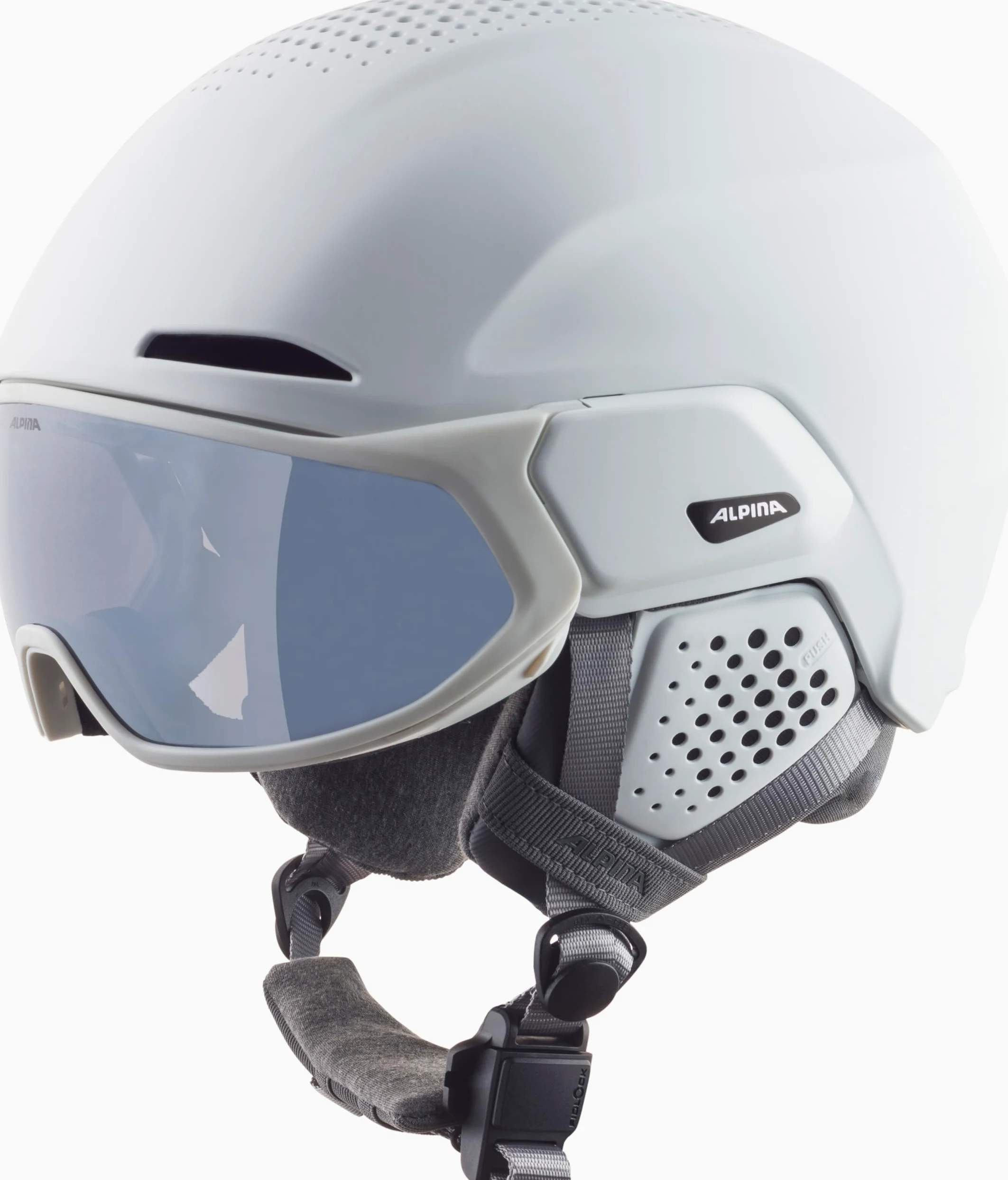 Alpina Alto Q-Lite Helm 2024 White Matt