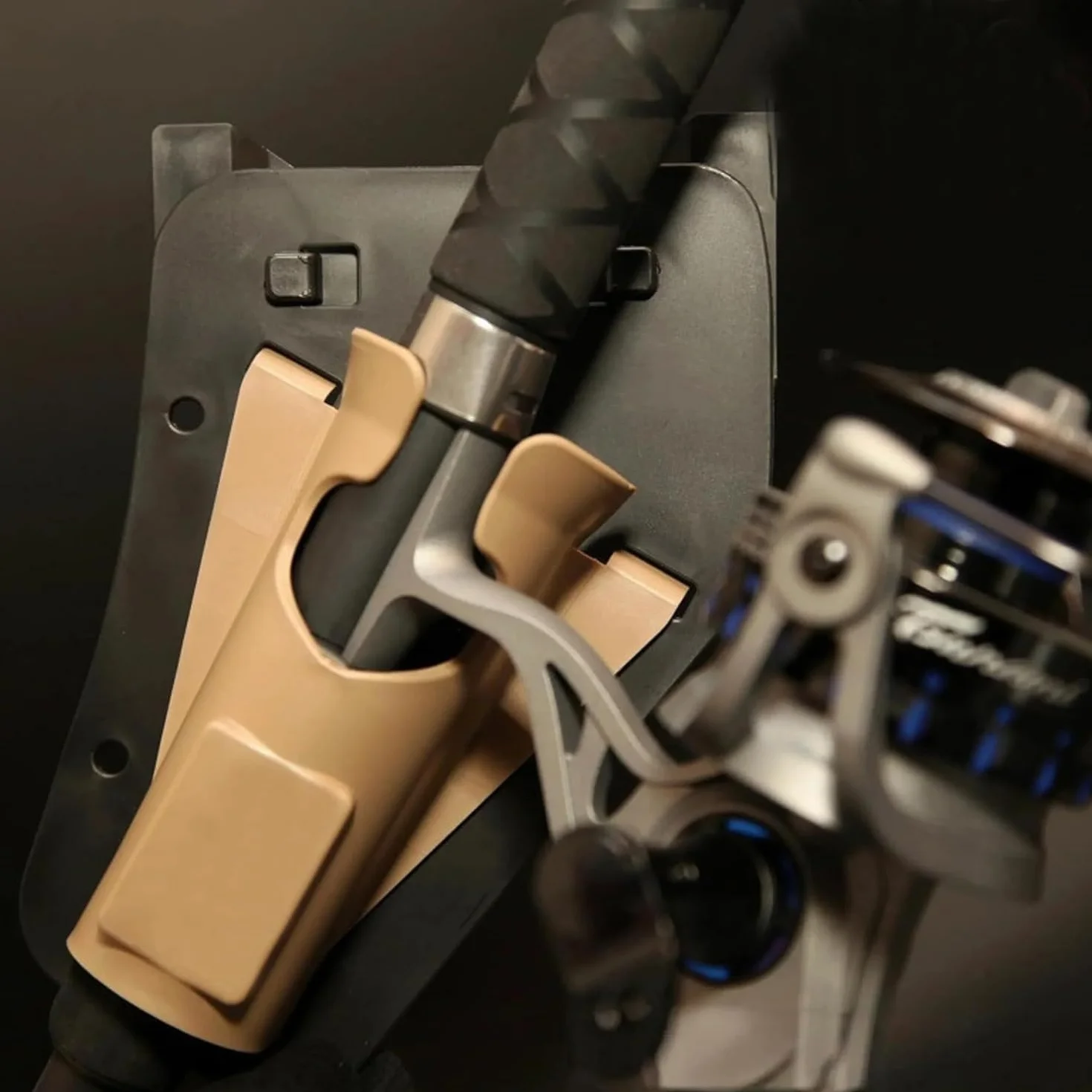 Étui Hanche Canne Pêche Coulissant, Porte-Canne Ceinture Support Portable Mains Libres