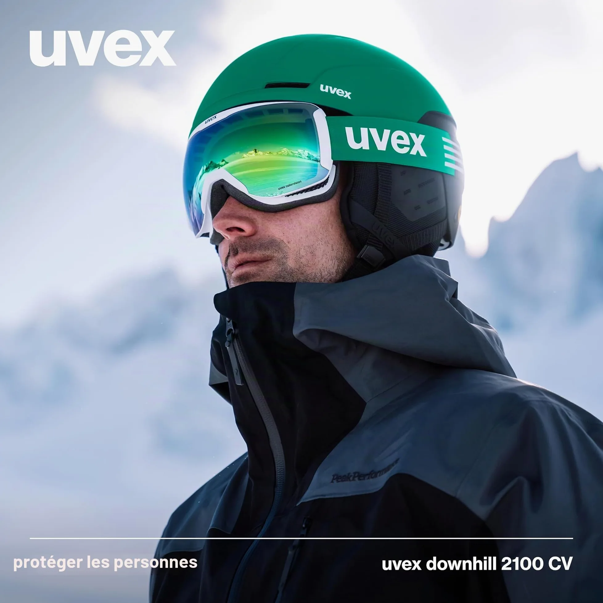 Uvex Downhill 2100 Cv lunettes de ski Mixte (lot de 1)