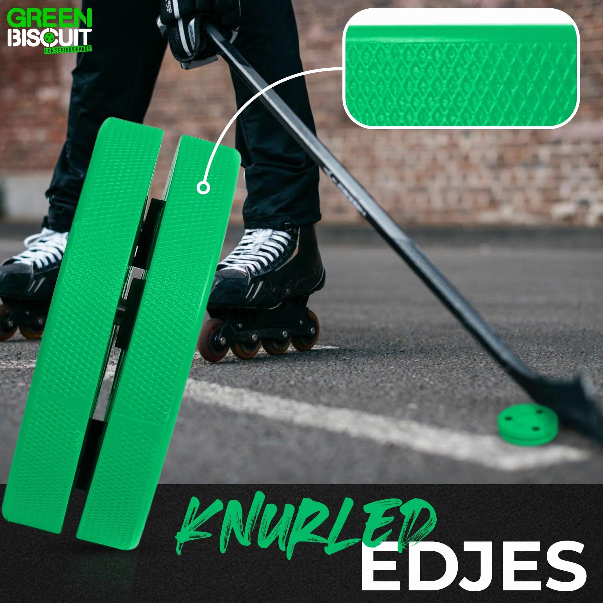 Green Biscuit Snipe Green Puck