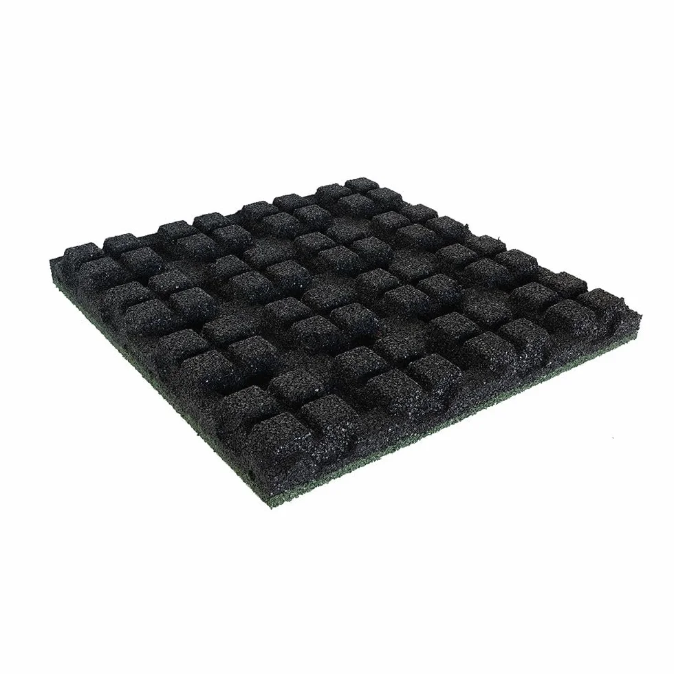 Tapis de Sol à Absorption des Chocs 55 mm 50 x 50 cm certifié TÜV