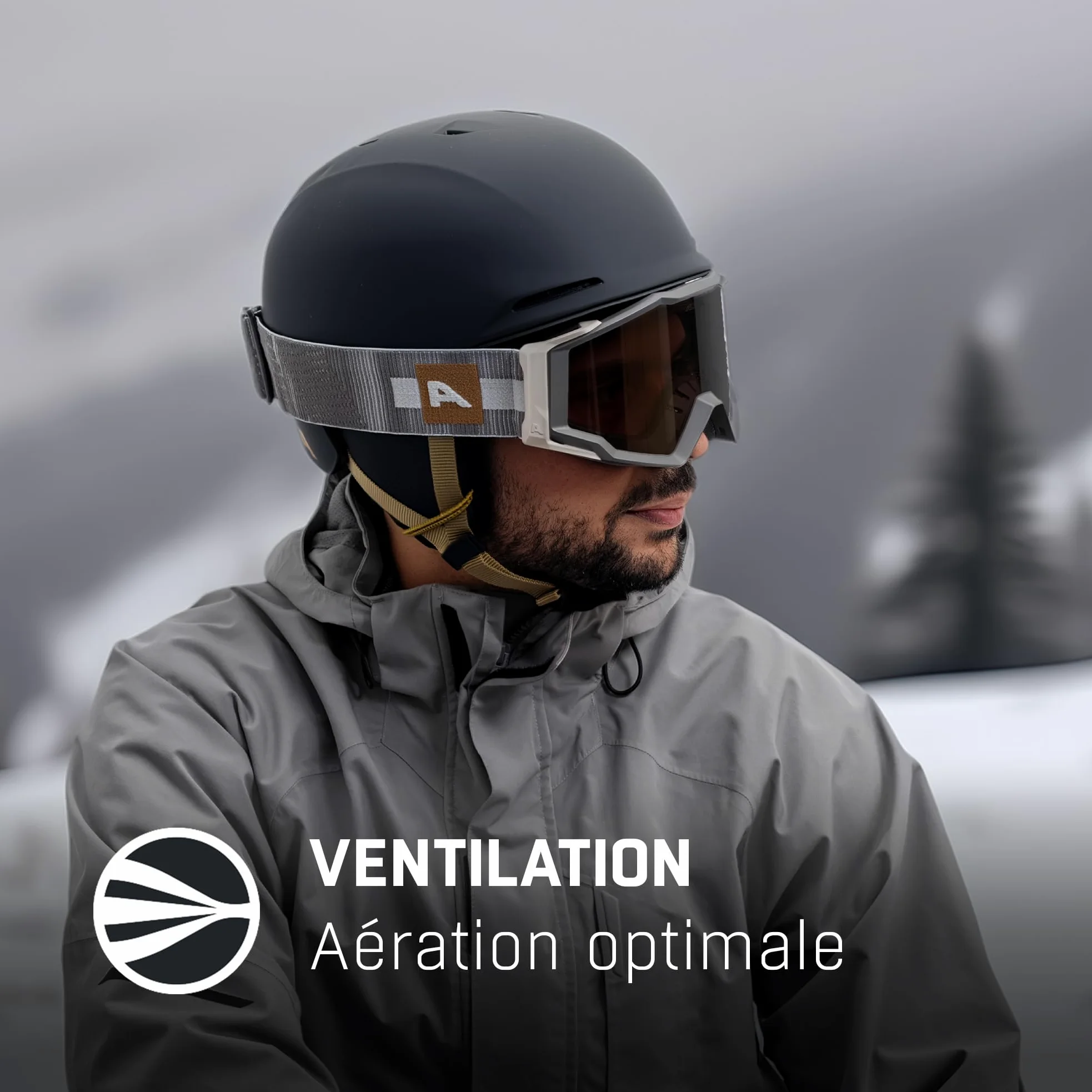 ALPINA Carnia Casque de ski léger pour homme et femme