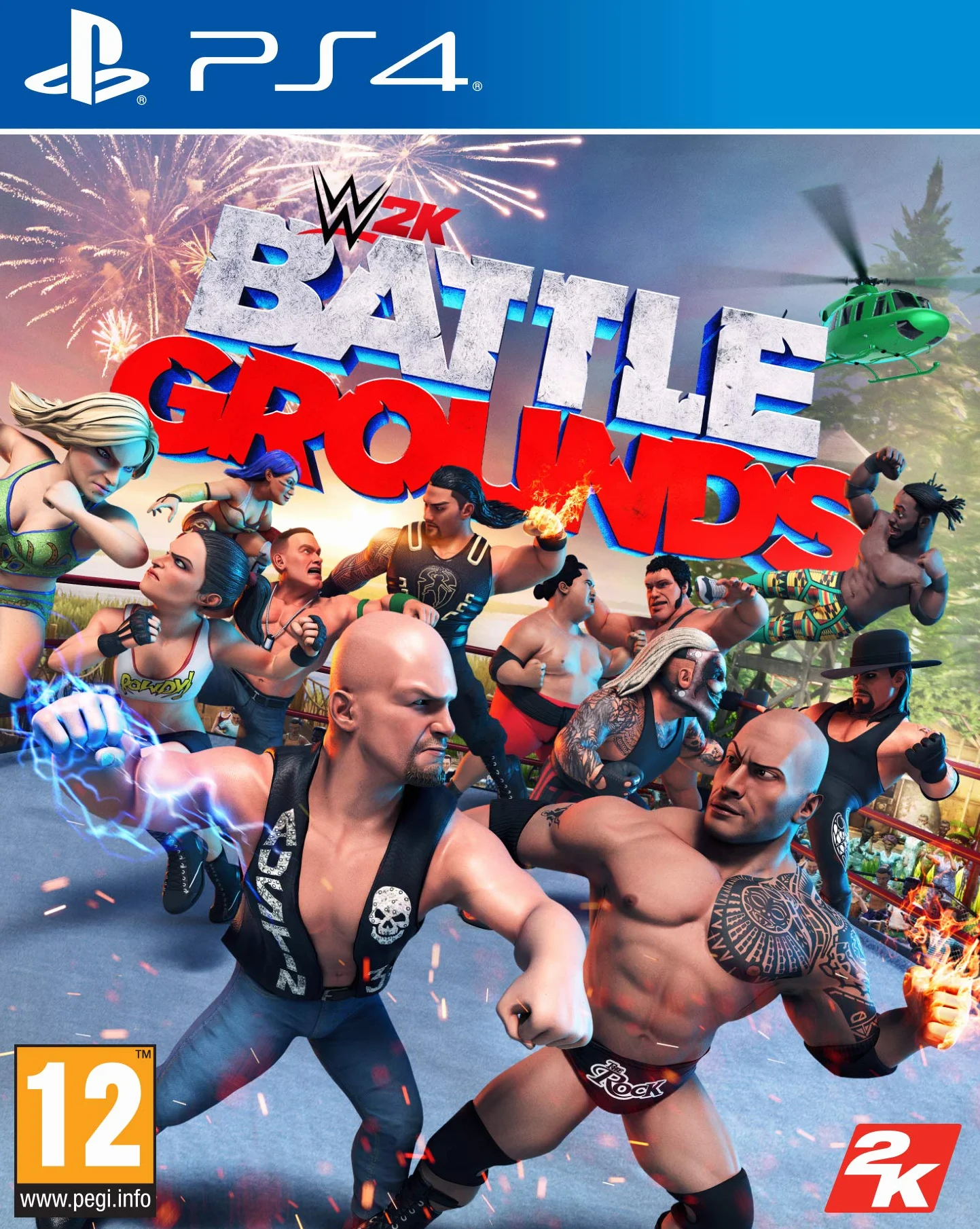 WWE Battlegrounds PS4 Game