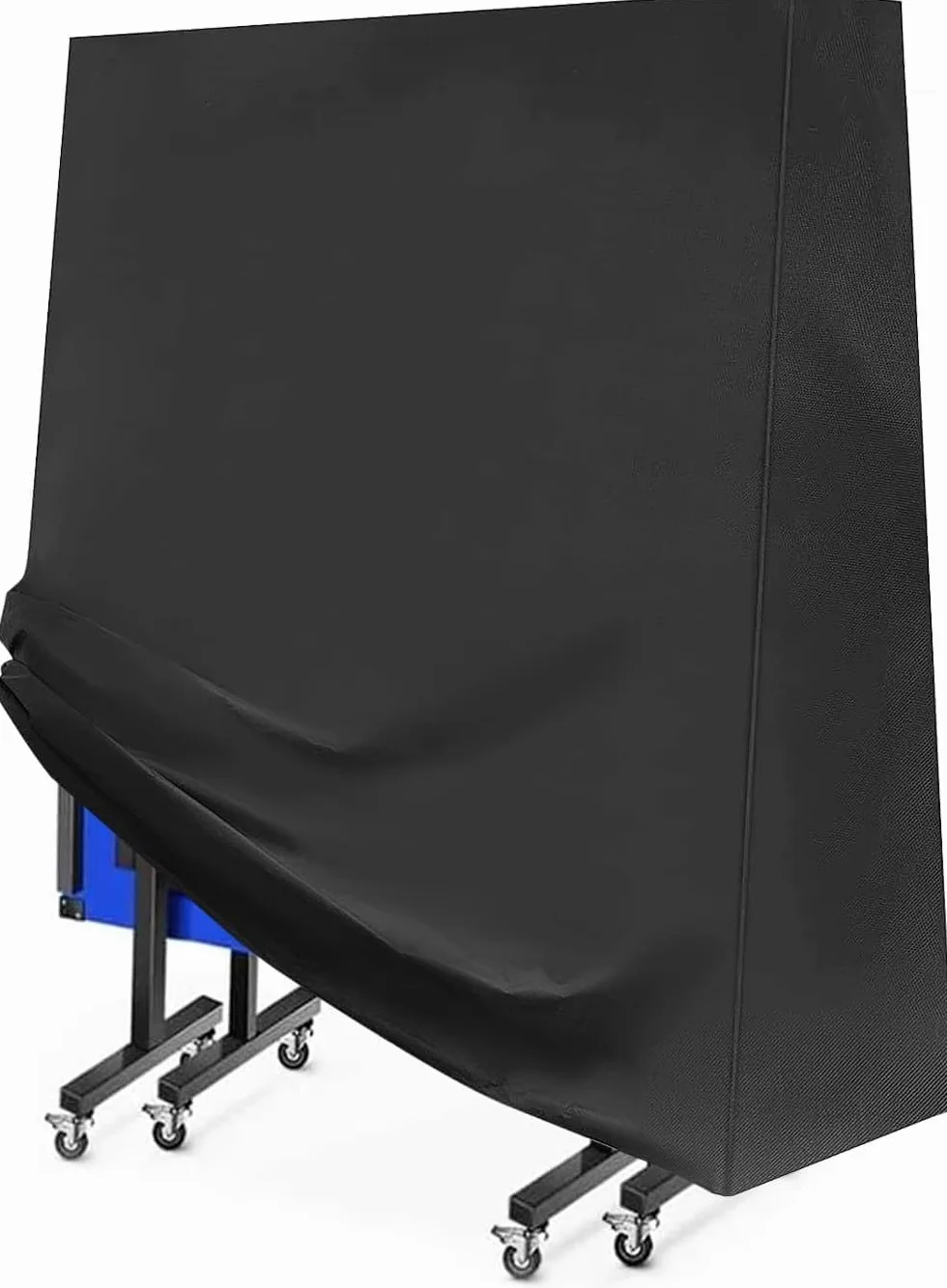 Housse Imperméable Table de Tennis de Table Trintion 185 x 70 x 165 cm Noir