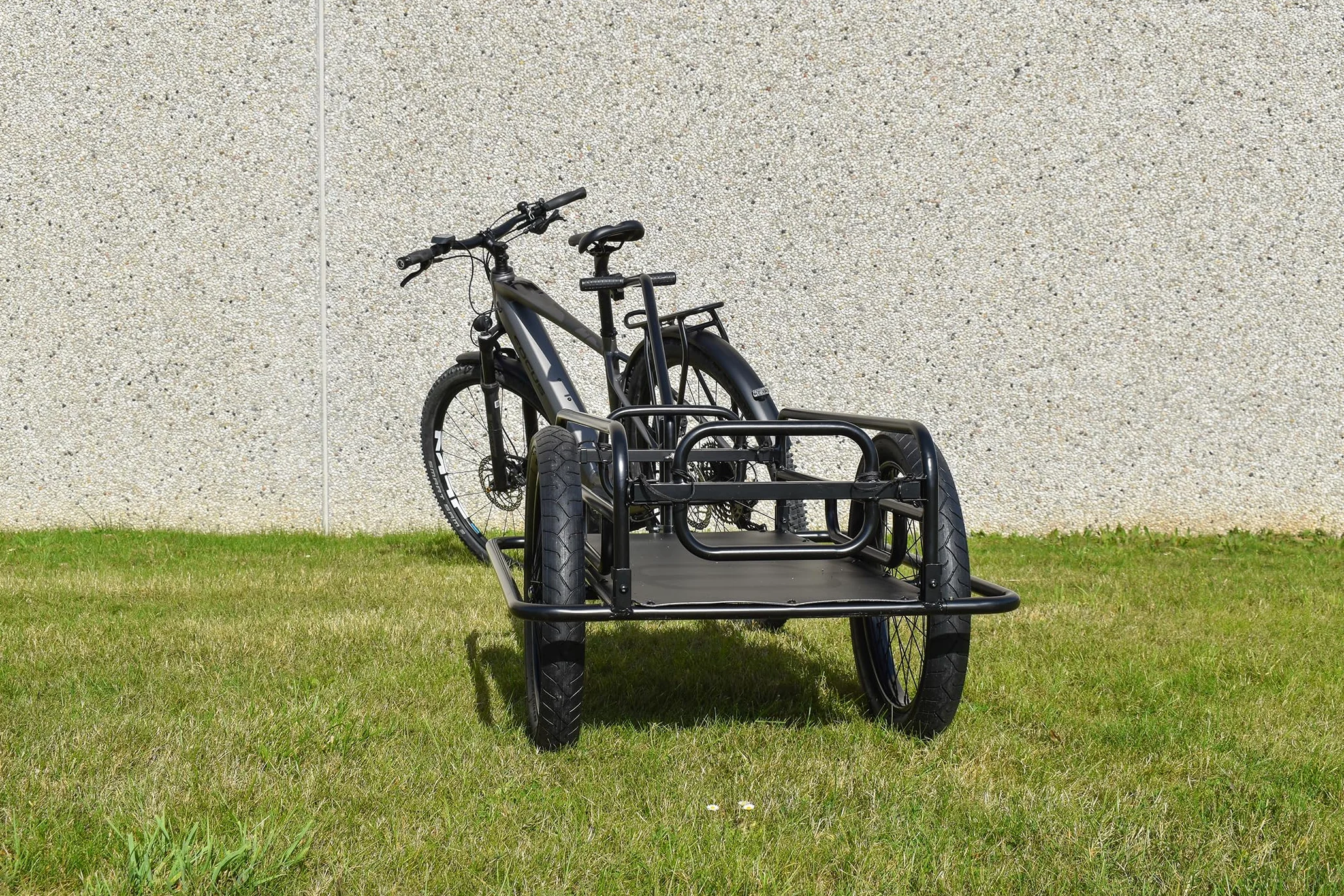 Remorque Pliable pour Vélo Attelage sur Tige de Selle