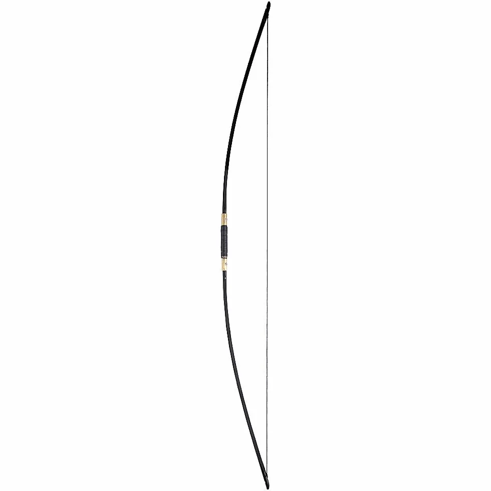 Tir à l'arc Traditionnel Arc Classique Longbow Takedown Mongolian Horsebow 25-40lbs