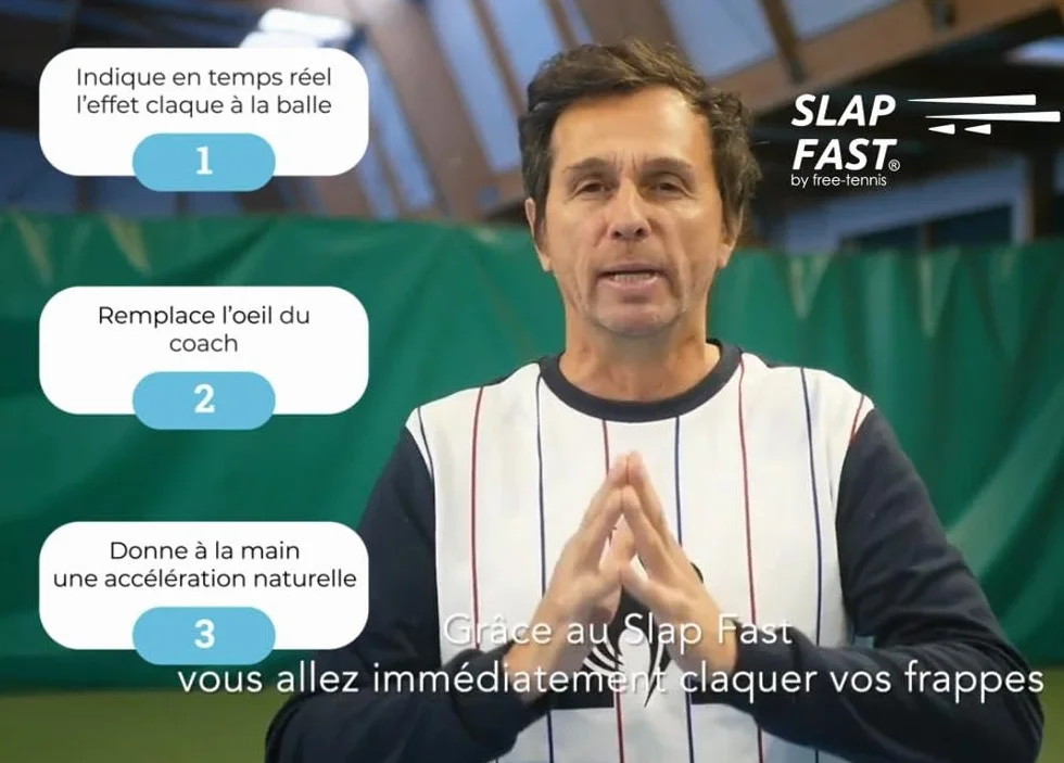 Slap Fast® Entraîneur Sensoriel Tennis Fouetté Relâchement Poignet Service Timing