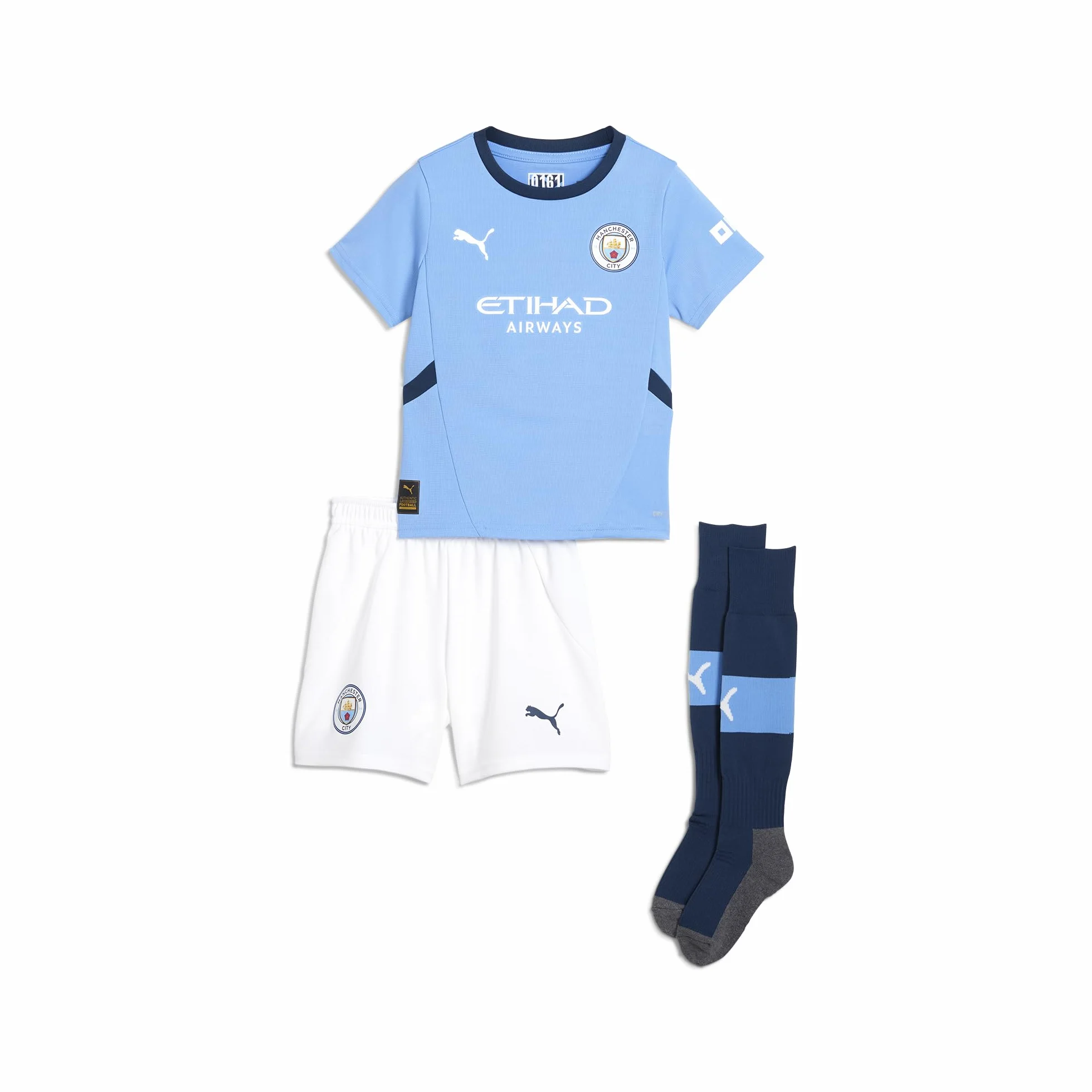 PUMA Manchester City Maillot domicile Mini-Tenue 2024/25 Saison bleu clair