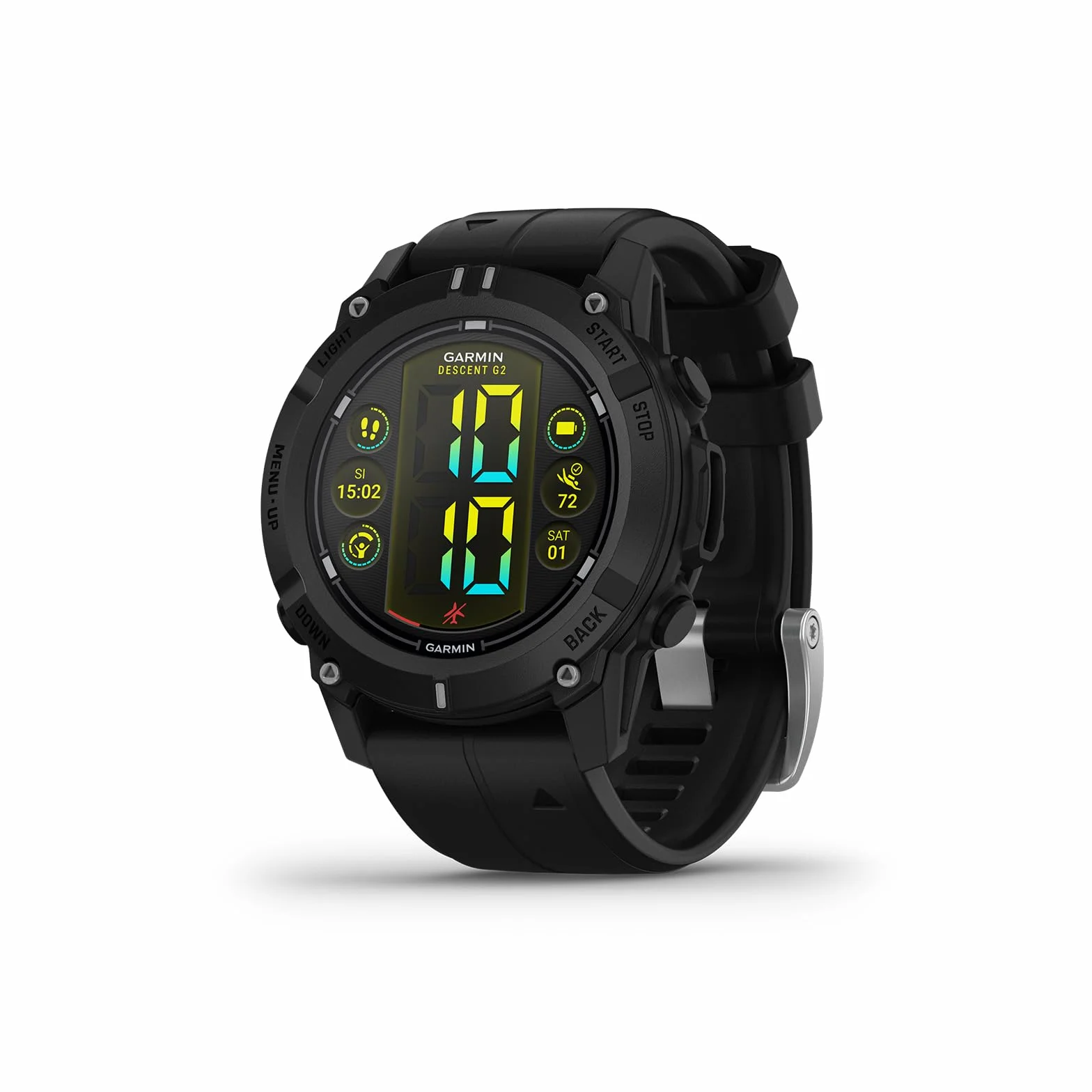 Garmin Descent G2 Montre GPS Connectée Ordinateur de Plongée Noir