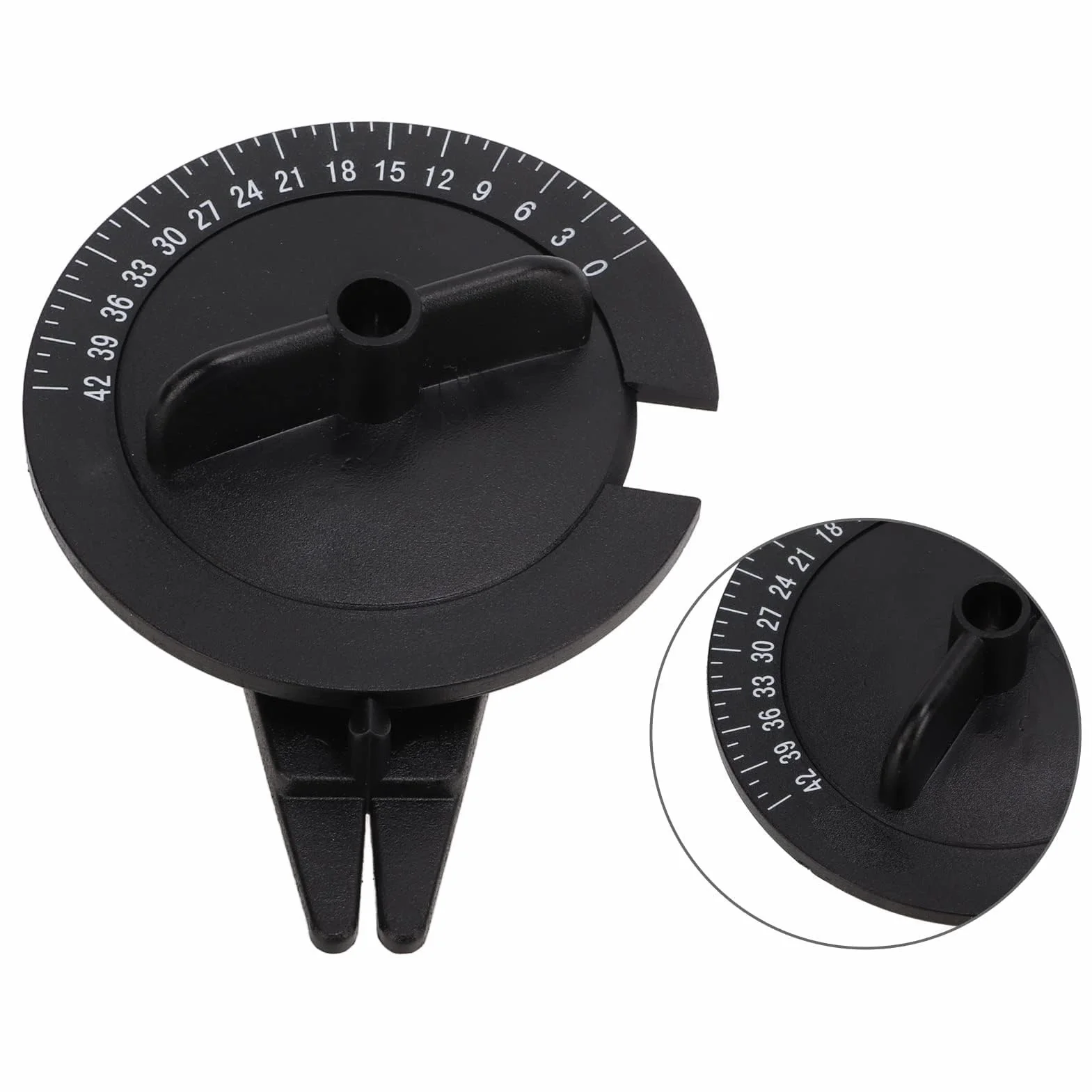 Testeur de Tension de Corde de Badminton en Plastique Dur, Calibrateur de Raquette, Mesure Précise