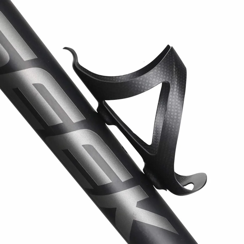 Lot de 2 porte-bouteilles de vélo en carbone léger pour VTT et vélo de route