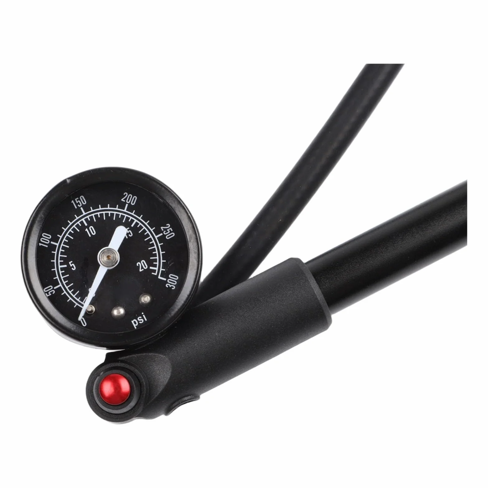Pompe à chocs de vélo 300 PSI en aluminium pour VTT suspension fourche amortisseur arrière pneu valve double AV PV