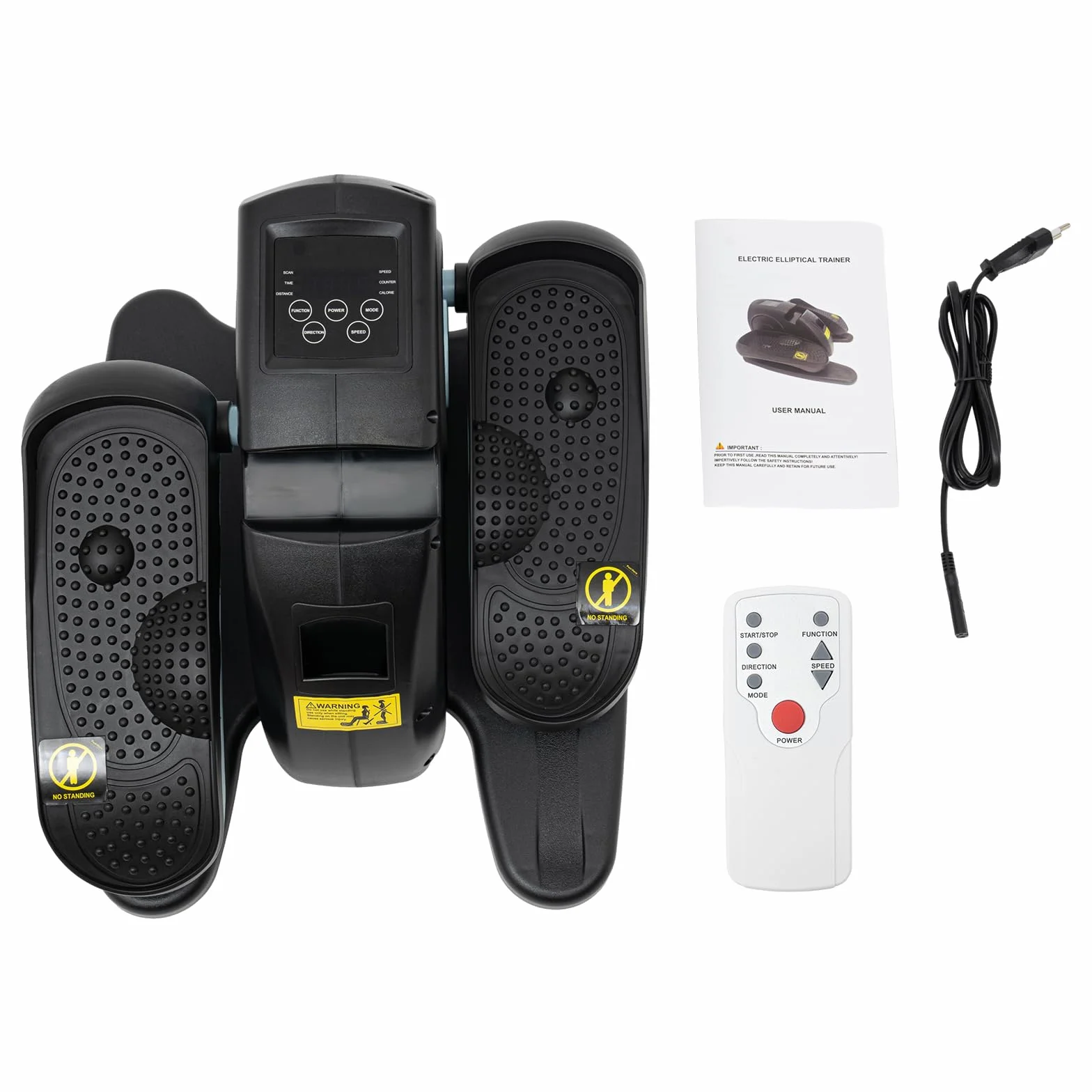 Pédalier Trainer 5 vitesses écran LCD pour personnes âgées, équipement d'entraînement jambes