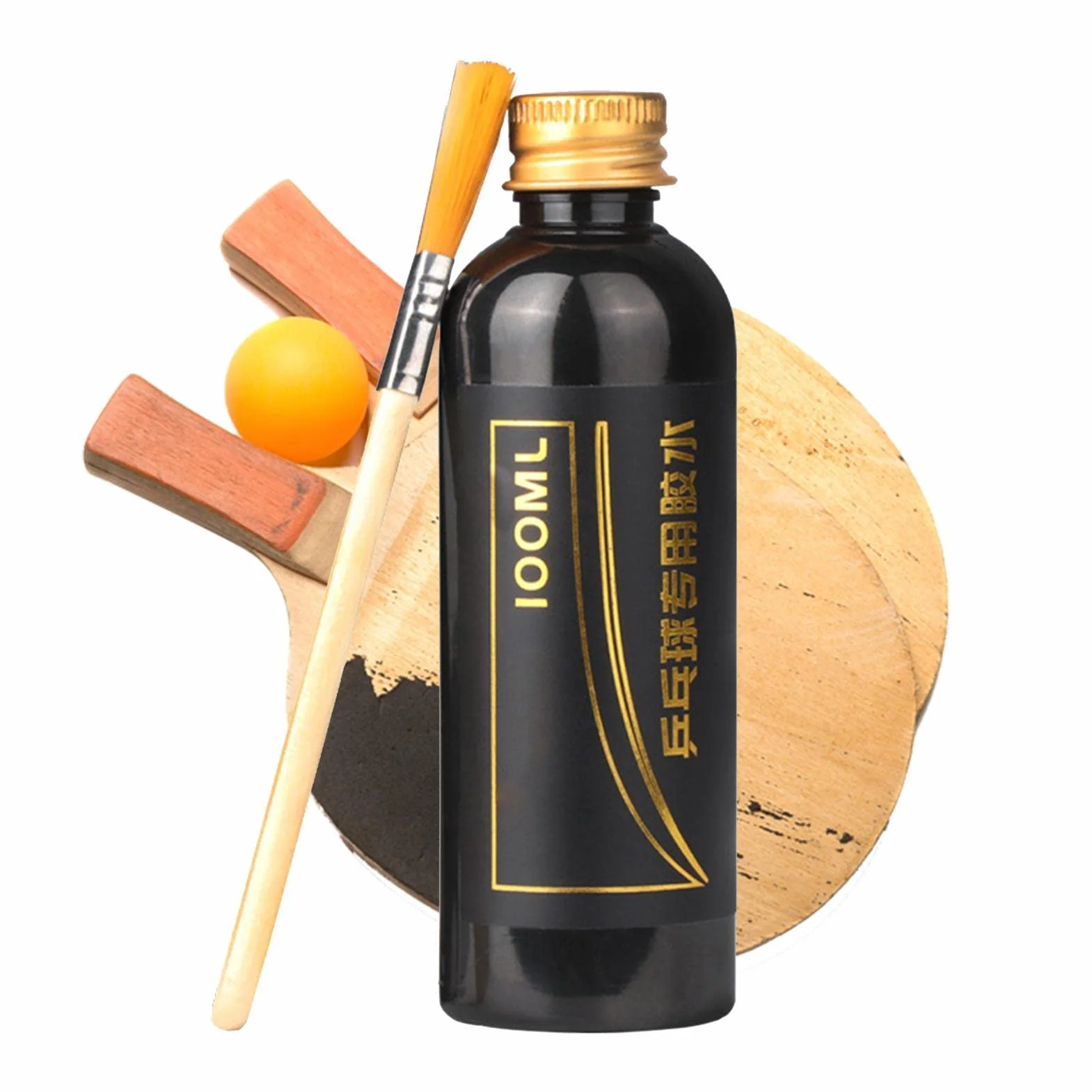 Colle PingPang pour table 100 ml Speed Liquid Super avec pinceau spécial caoutchouc raquette pingpong