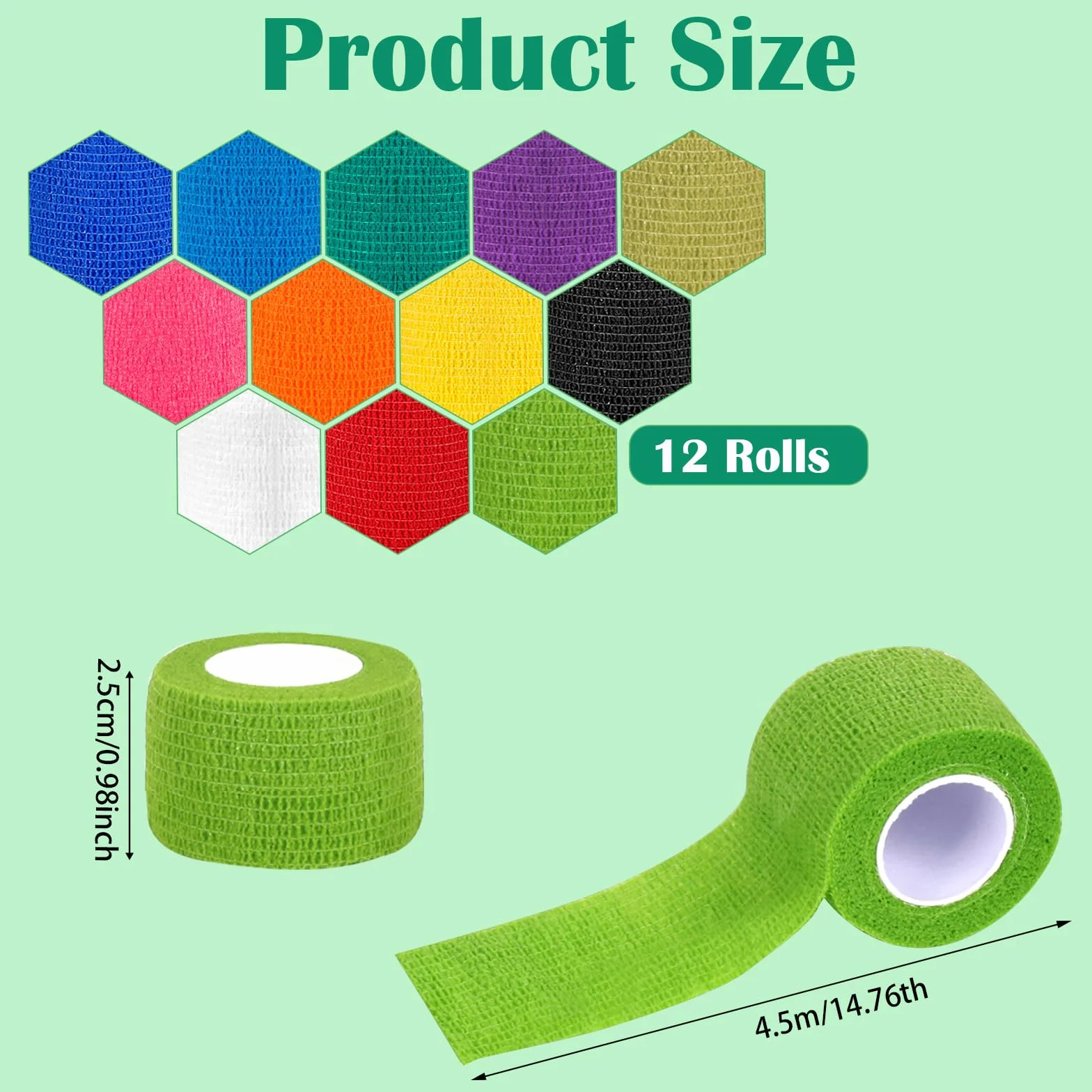 Bandage Autoadhésif Lot de 12