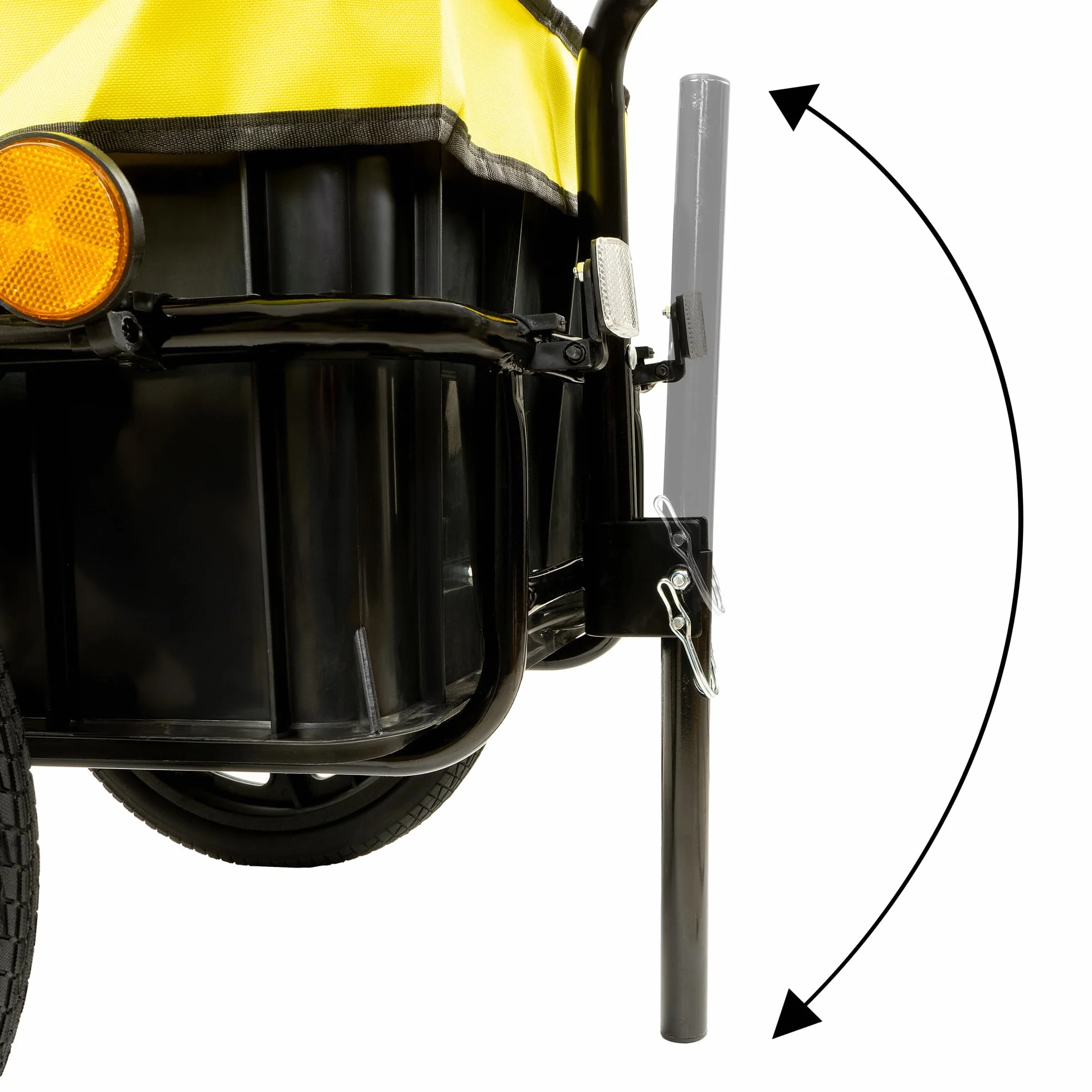 Zelsius Remorque vélo Cargo 68 litres Chariot de Transport