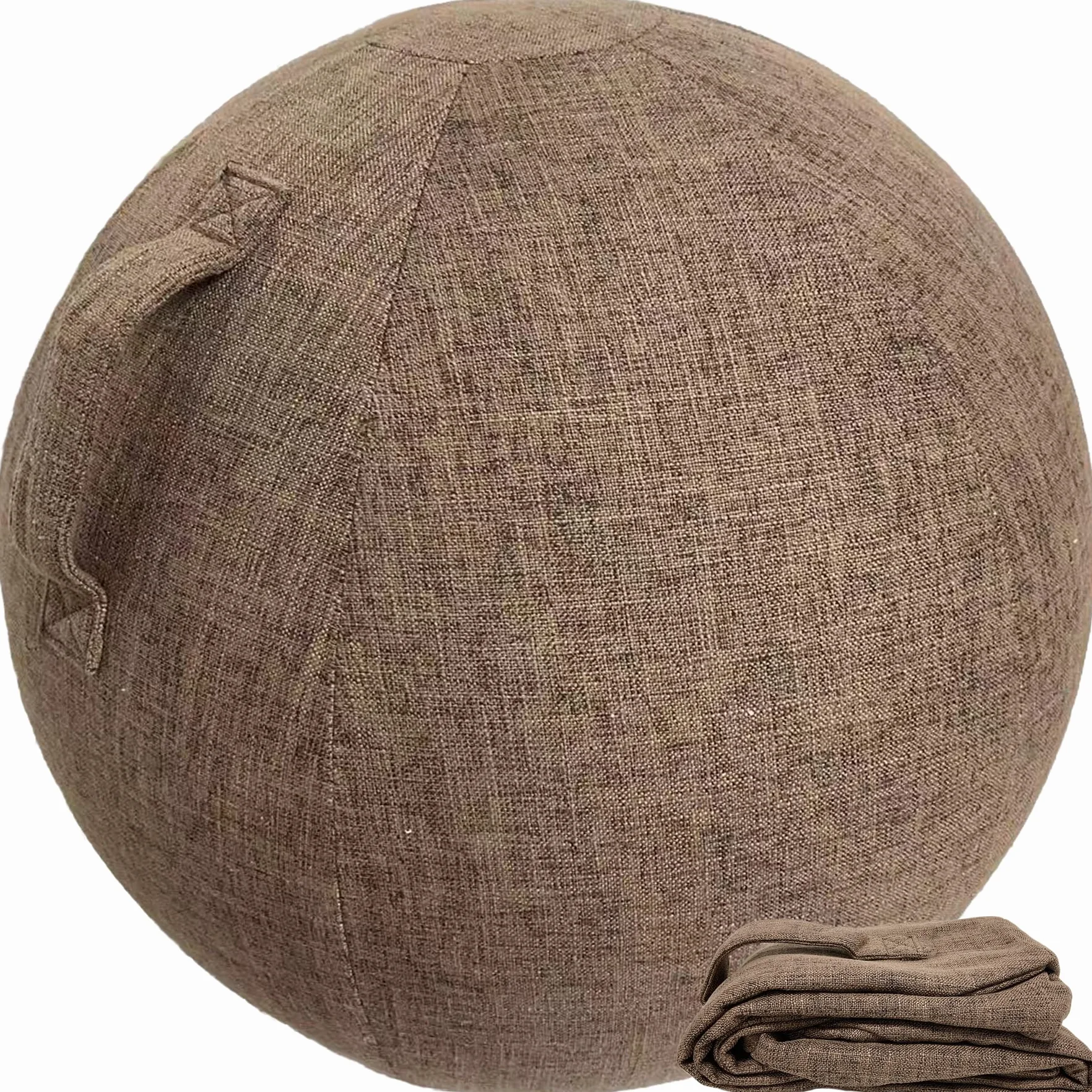 Housse Ballon Gym Swiss Ball Bureau Anti-saleté Protection Antidérapante pour Grossesse