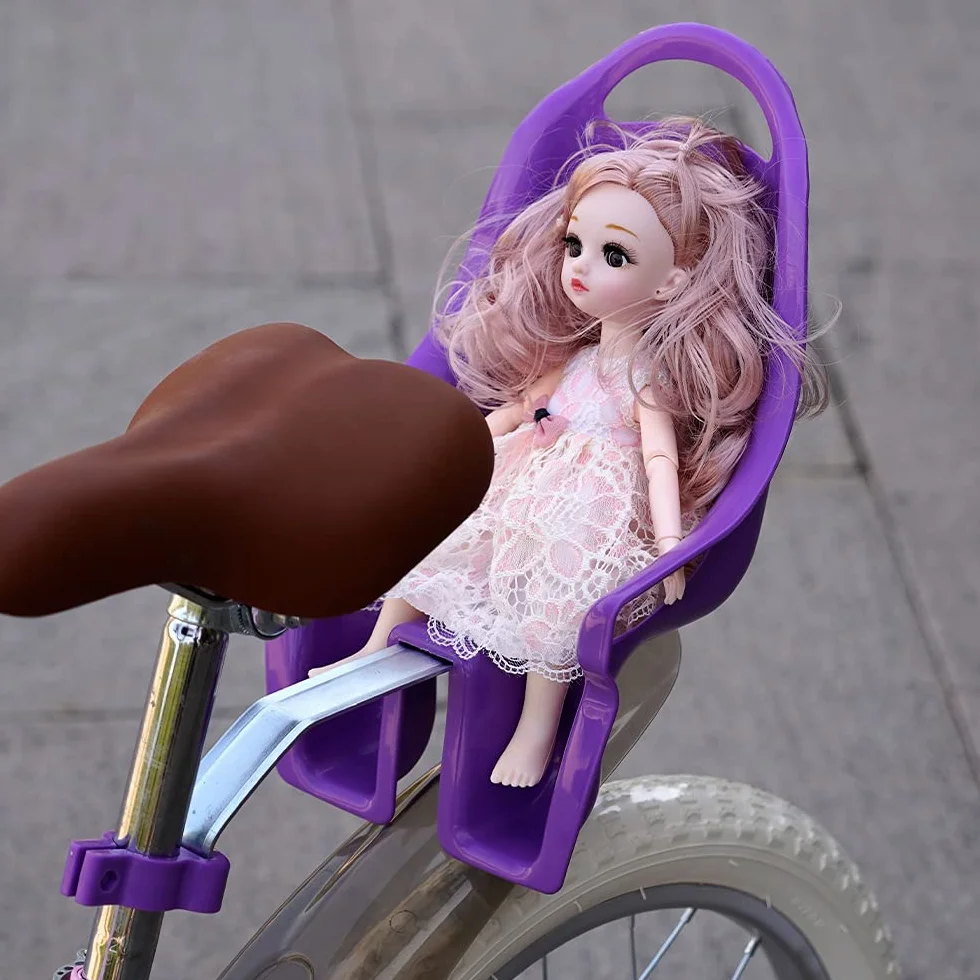 Siège de poupée pour Enfant avec Autocollant DIY pour Fille, Accessoire de vélo