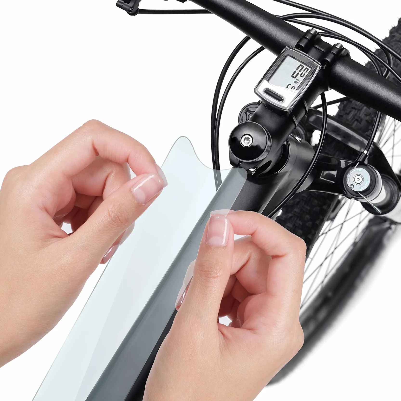 Film de protection peinture transparent pour vélo lot de 21