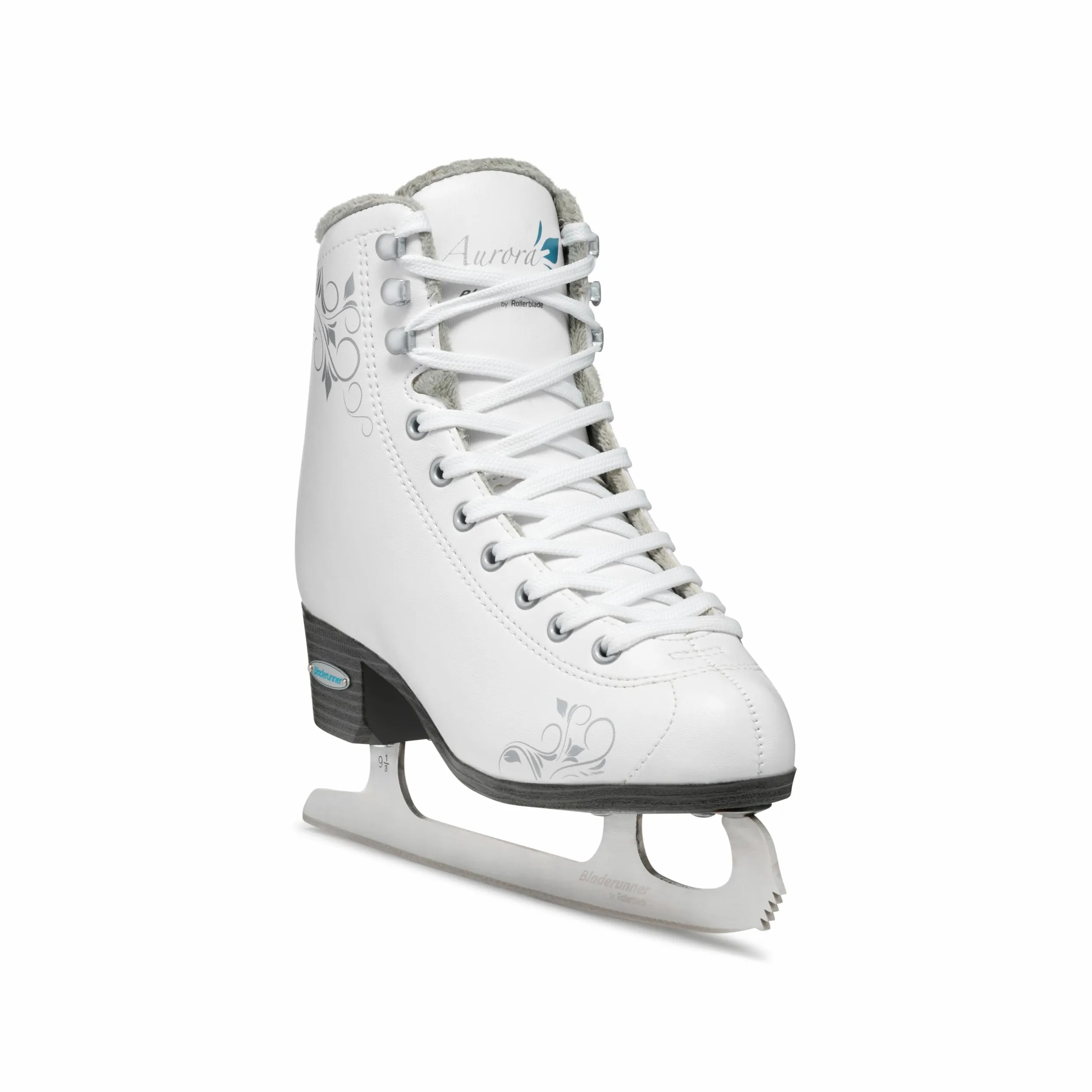 Bladerunner Aurora W Patins à Glace, Femme, Blanc/Argent, 39