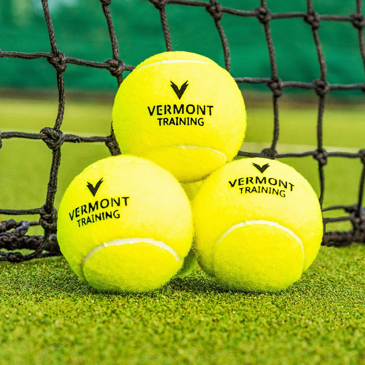 Vermont Balles d’Entraînement de Tennis Lot de 60 Recharge Seau