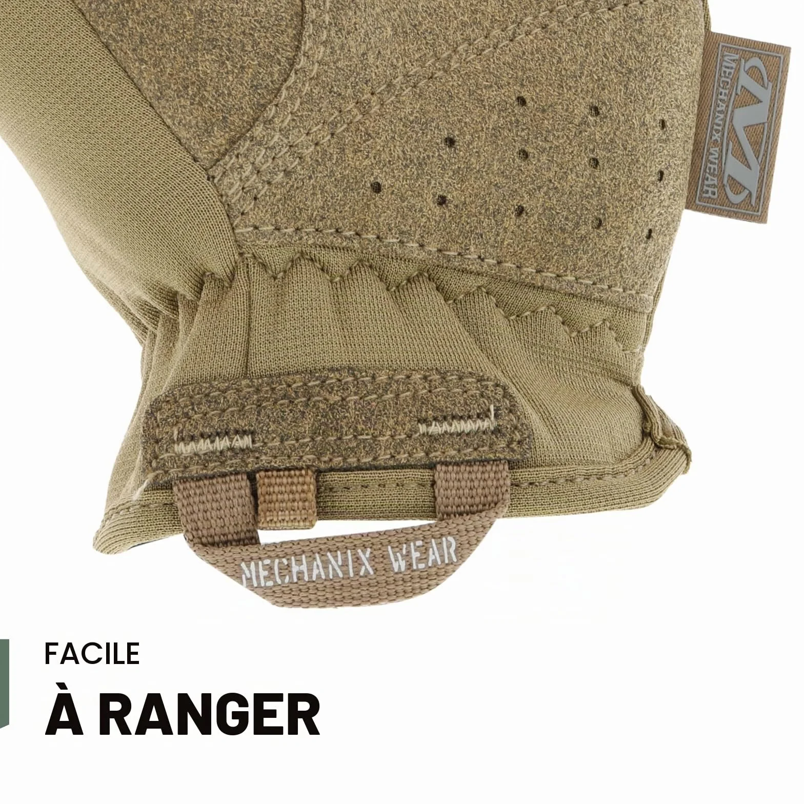 Mechanix Wear FastFit Coyote Touch Screen Gants Large Marron
