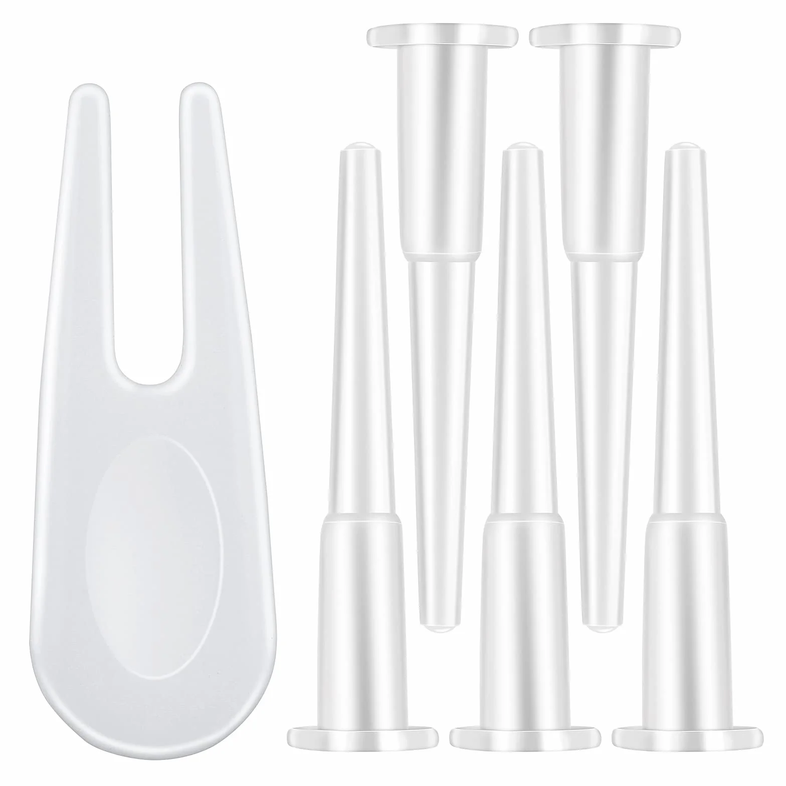 ASTER Balle de Yoga et Fitness - Kit de Remplacement avec Bouchon d'Air, Loquet et Adaptateur