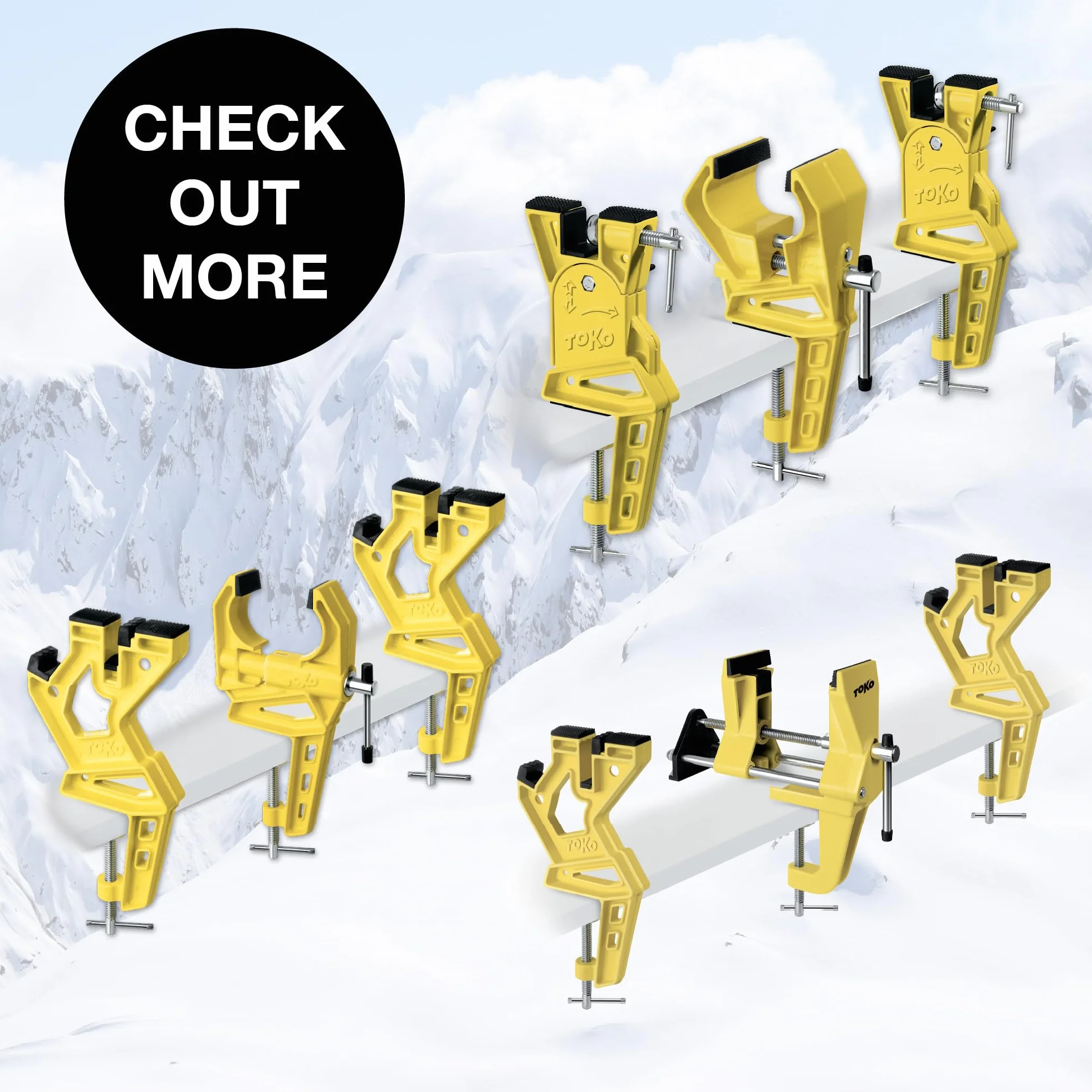 Étau de Ski Toko Reparatur Tool Express
