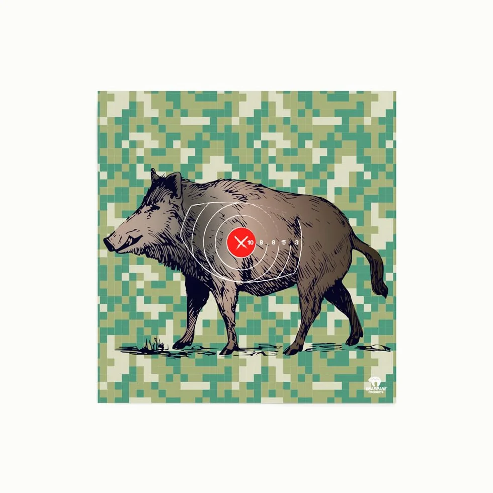 Cible de tir à l'arc BEARPAW PRODUCTS avec flèche et arc, 250 g/m², revêtement film
