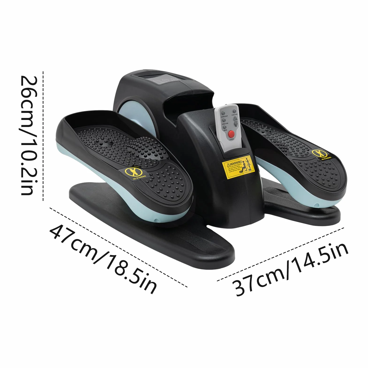 Pédalier Trainer 5 vitesses écran LCD pour personnes âgées, équipement d'entraînement jambes
