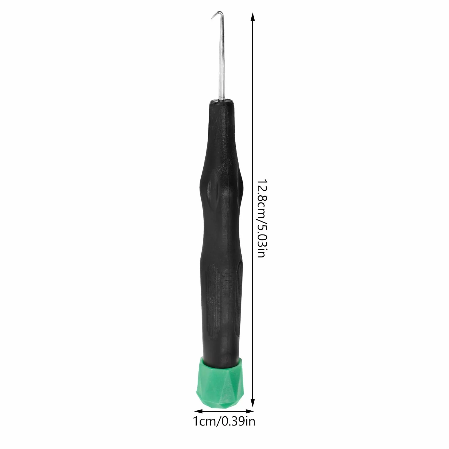 UKCOCO Crochet de Cordage Raquettes Badminton Tennis Poignée Plastique Noir Fixateur Machine à Corder Usage Pro Amateur
