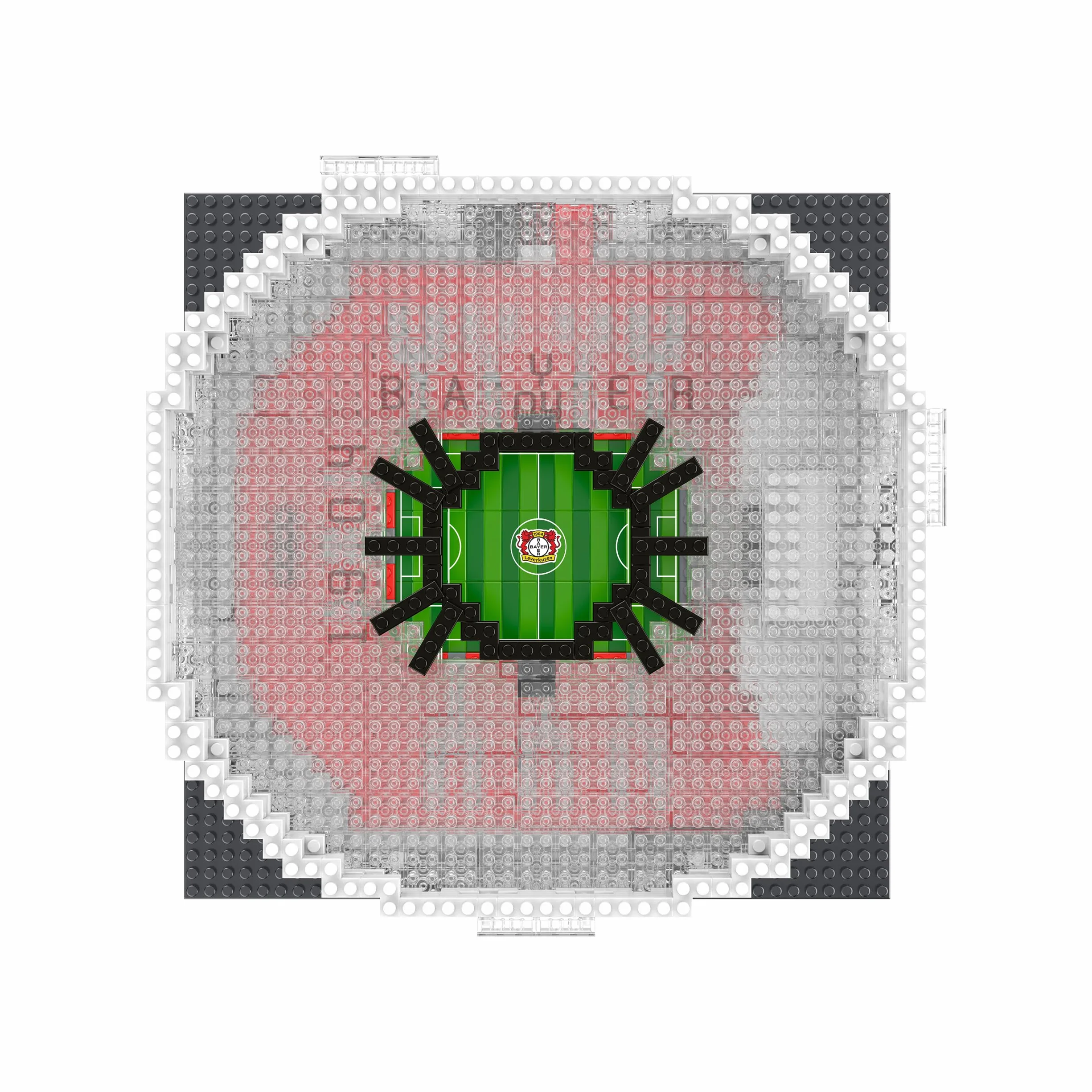 Bayer 04 Leverkusen BayArena BRXLZ Mini Stade 3D Bricks Jouet de Construction Modèle