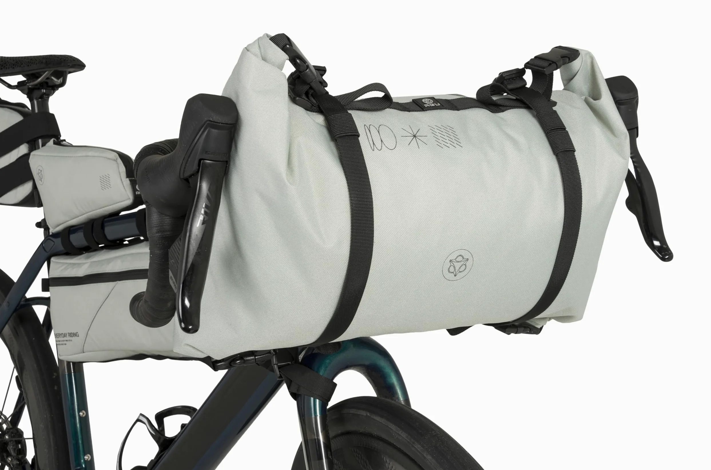 AGU Venture Highland Sacoche de Guidon Vert 17 l
