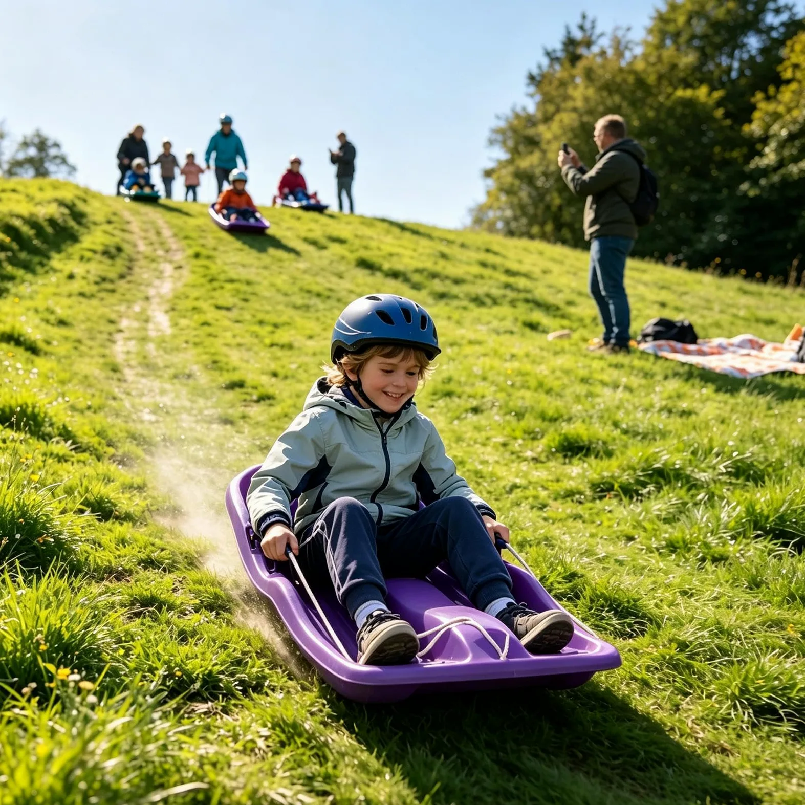 Luge De Neige Planche de Glisse sur épaisse et Sol Jouet d'hiver | Planche de Luge Pour hommes ami garçon fille extérieur rivière glacée lac ski Noël femmes