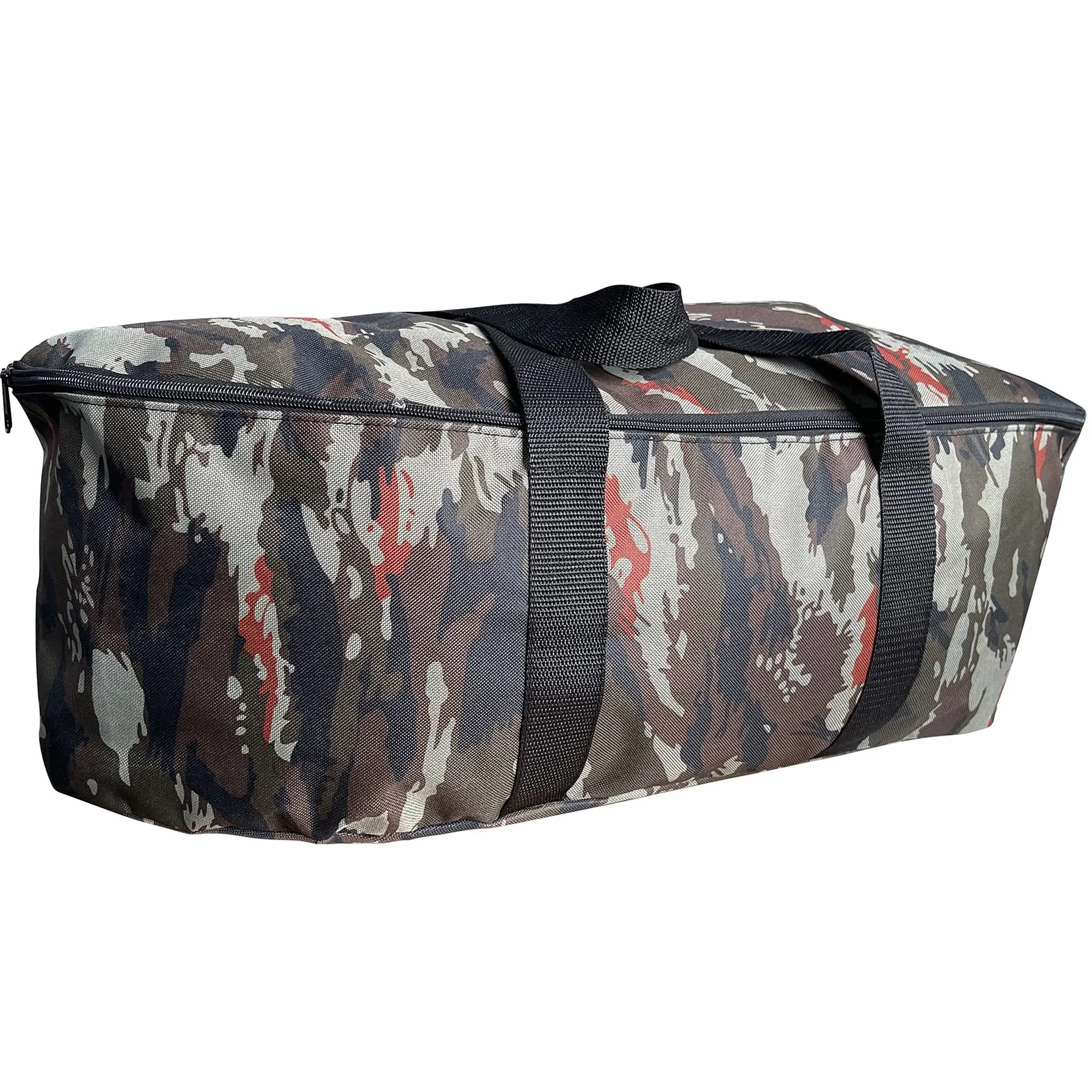 Sac de transport imperméable pour bateau de pêche, camouflage