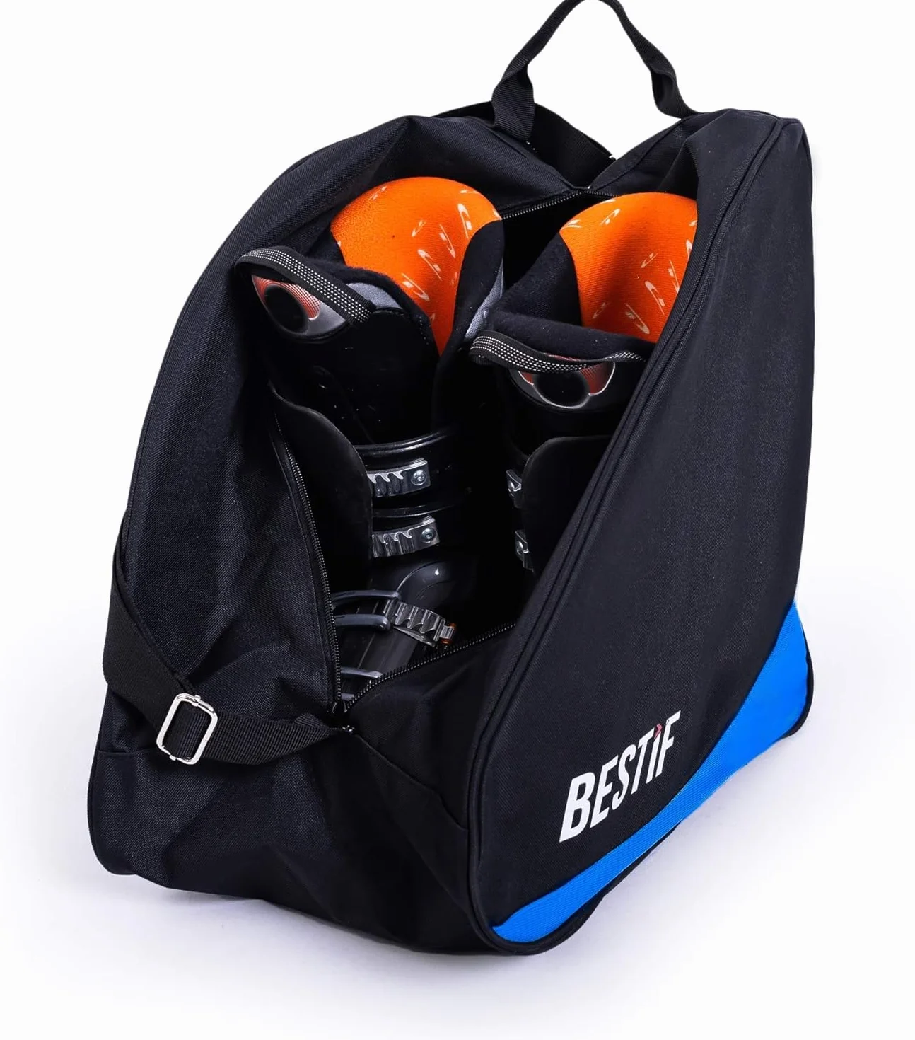 Sac de Ski et Chaussures Étanche 175 cm Noir/Bleu