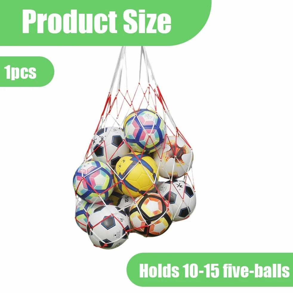 Filets de ballon extra-grands grande capacité football basket-ball enfants adultes