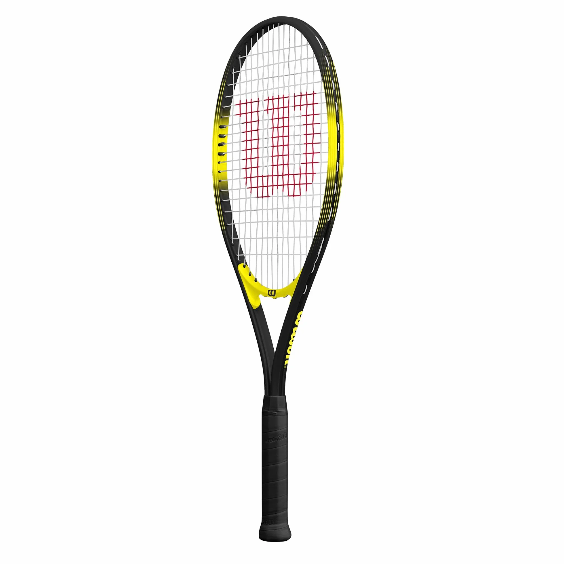 Raquette de Tennis Wilson Energy XL, Alliage AirLite, Noir/Jaune