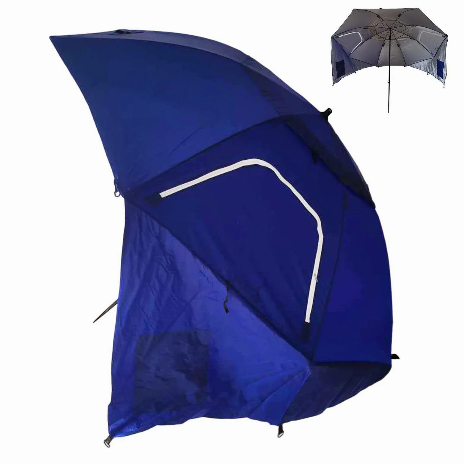 Parapluie de sport léger pliable avec protection UV | Parapluie de protection solaire pour sport, terrasse, piscine, camping, parc, jardin, femme et homme