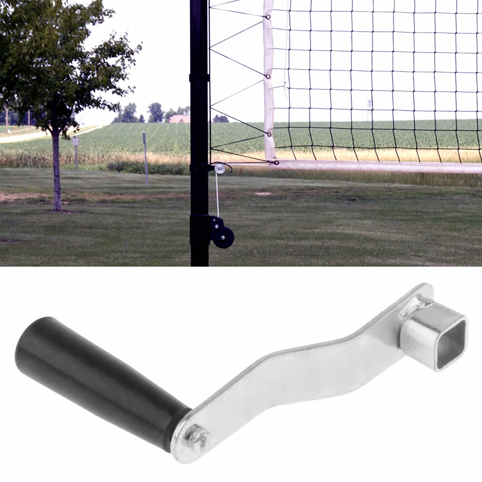 Tendeur de manivelle pour filet de tennis, volley-ball, badminton, équipement de terrain de sport